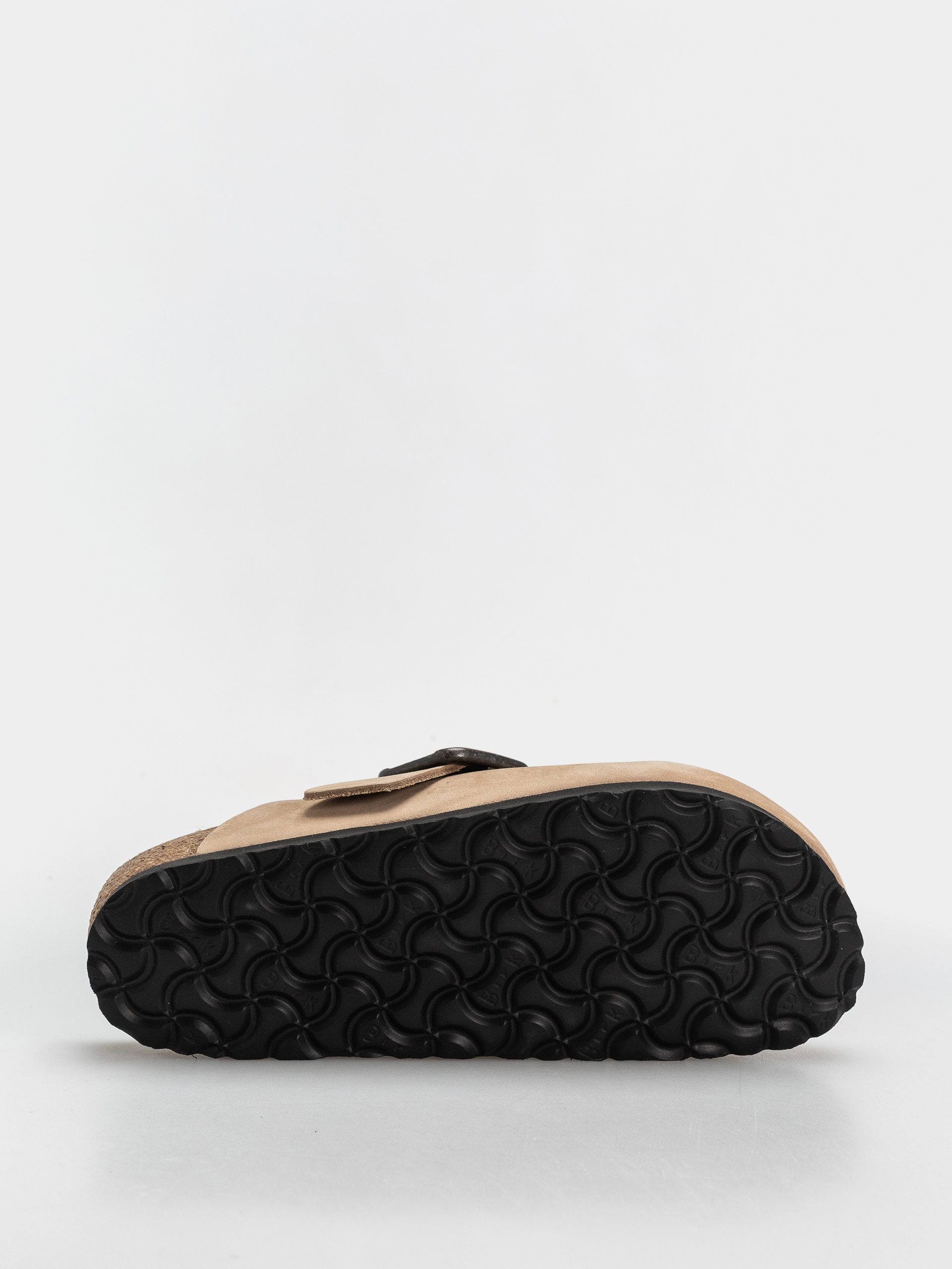 Birkenstock Flip-flops Boston Wire Buckle Nubuck Leather Narrow (sandcastle)