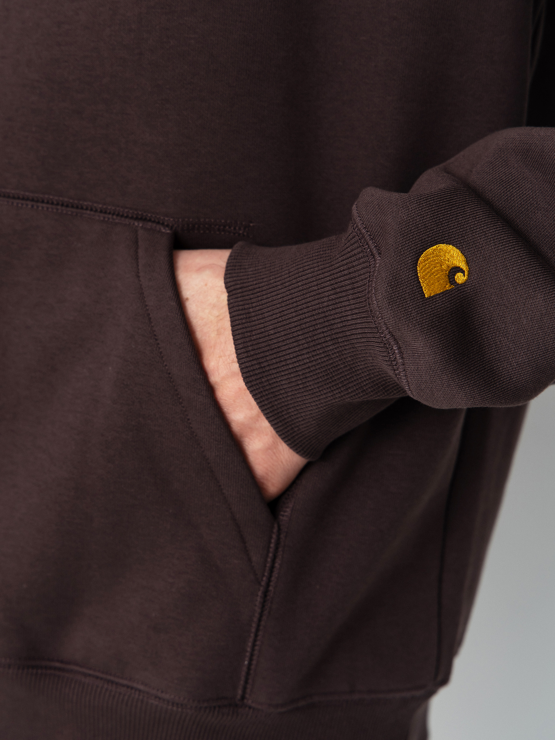 Carhartt WIP Hoodie Chase HD (shale/gold)