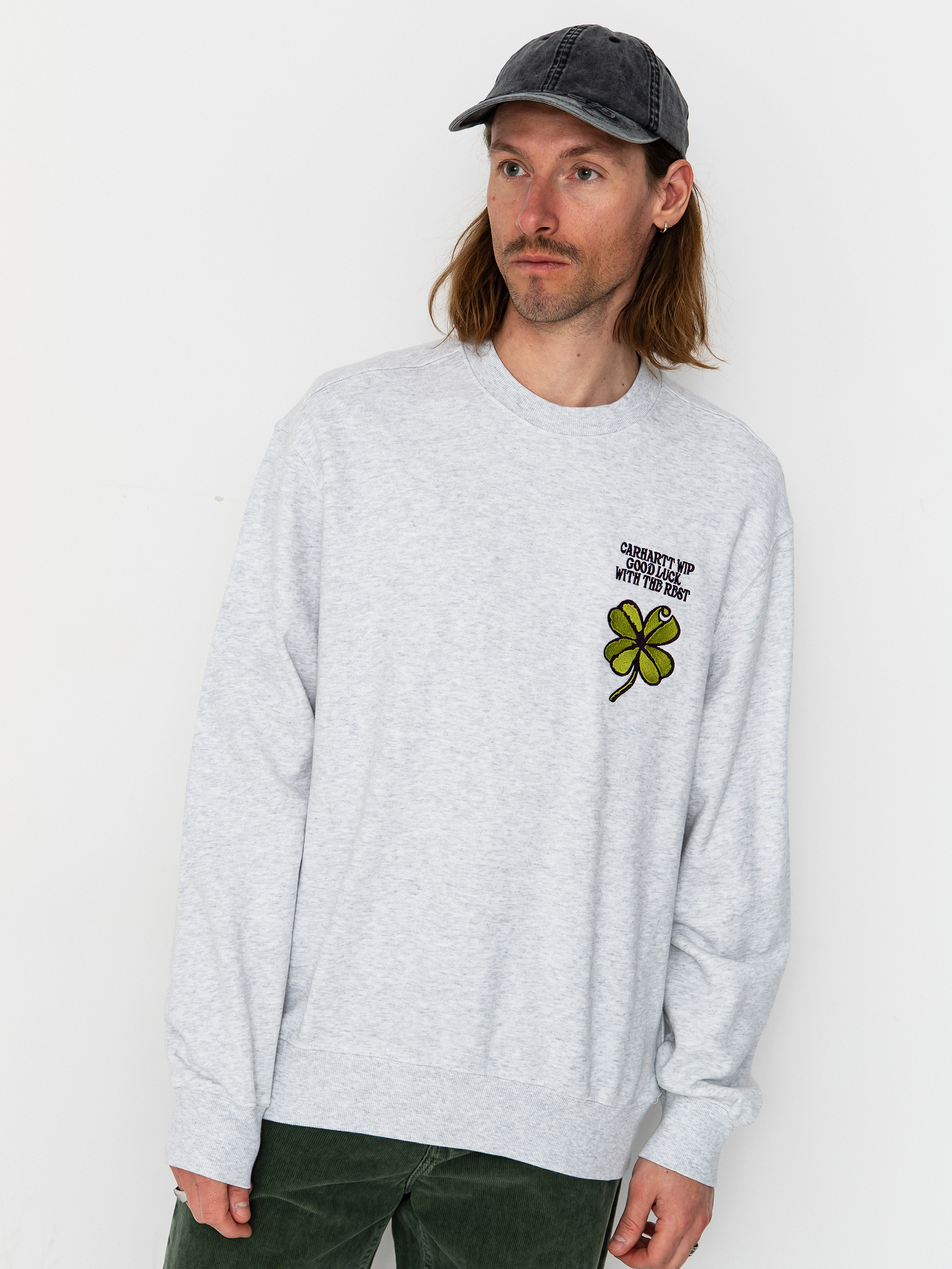 Carhartt WIP Sweatshirt Clover (ash heather)