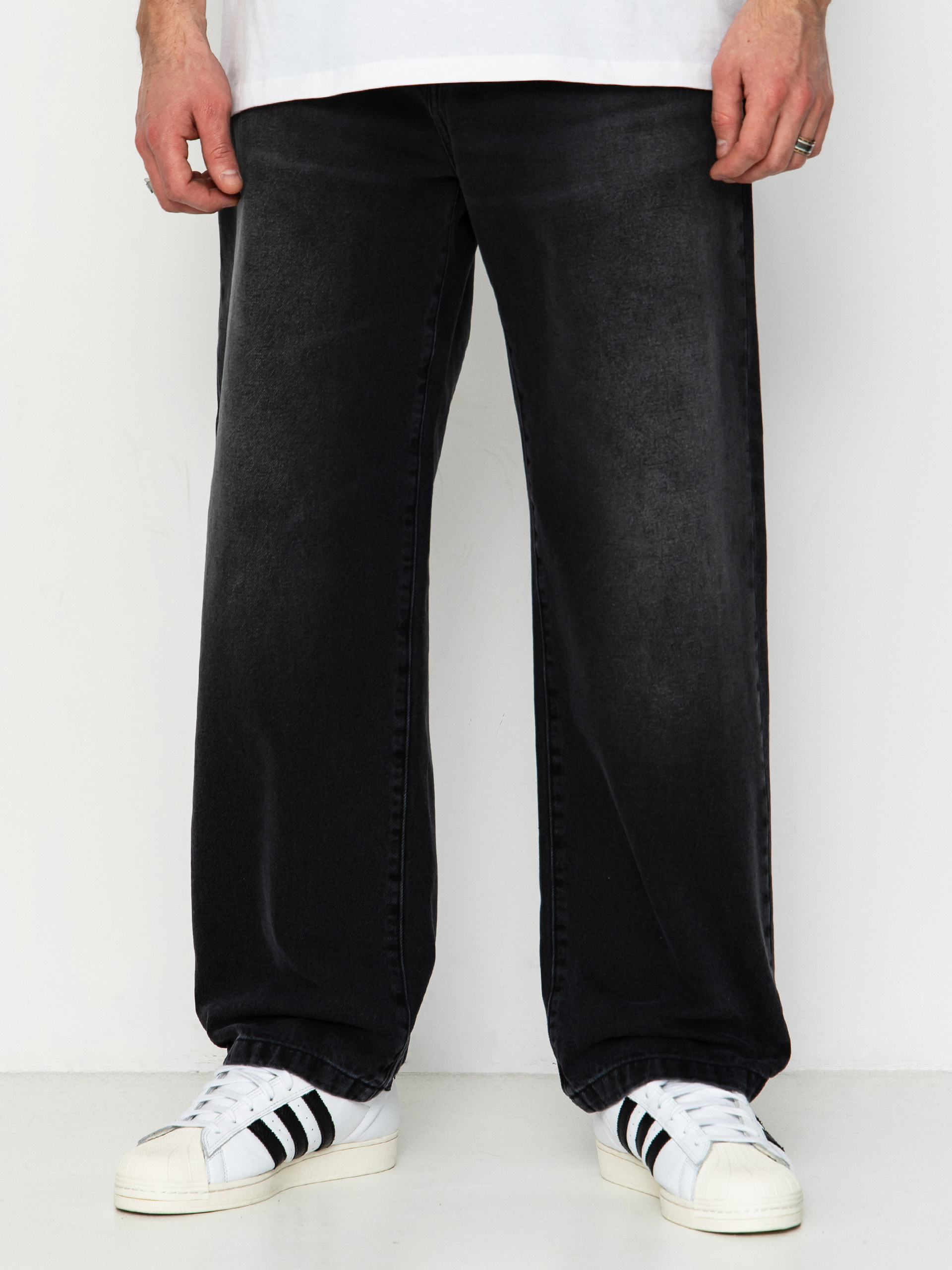 Carhartt WIP Pants Landon - black (black worn bleached)