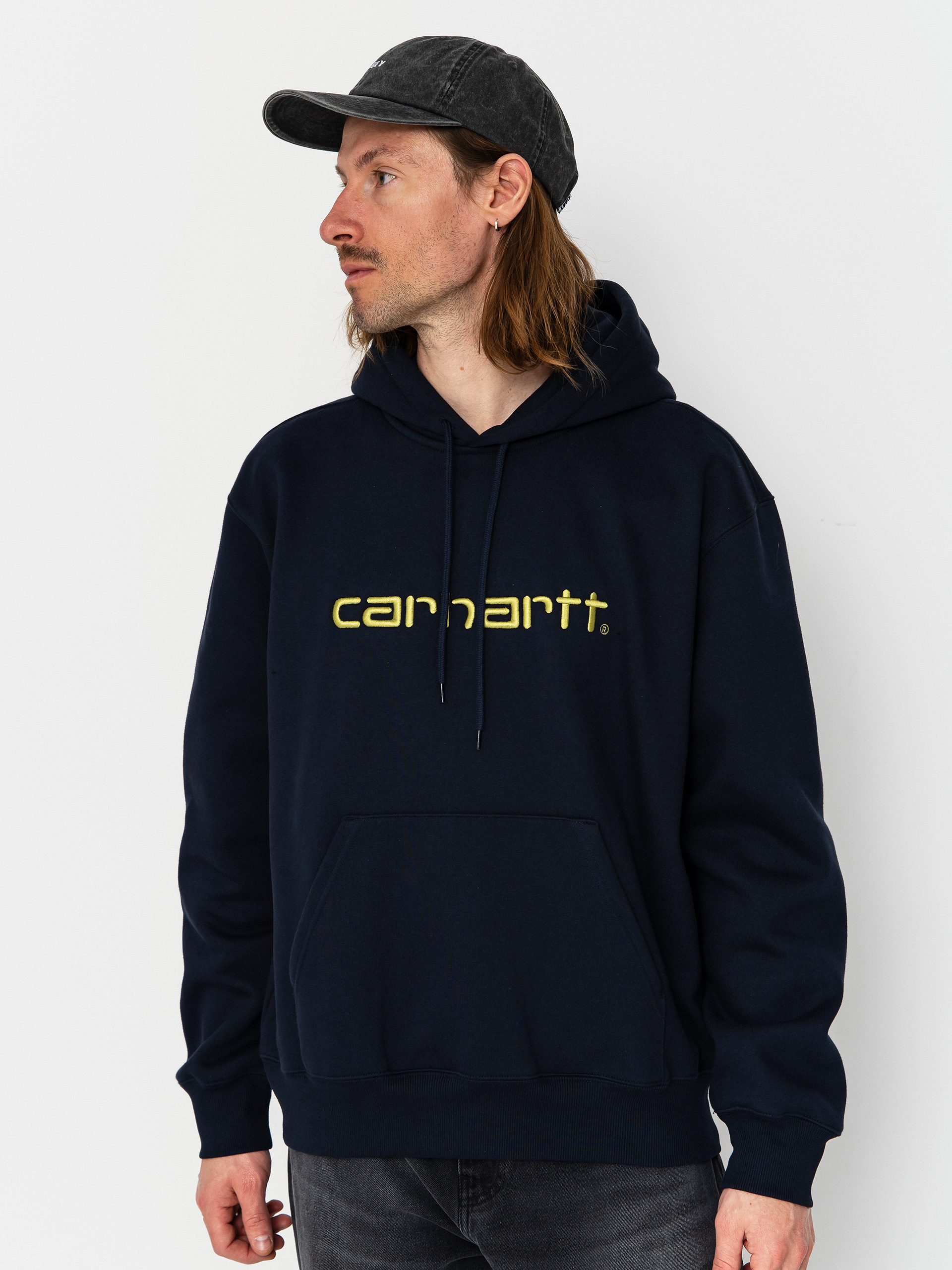 Carhartt WIP Hoodie Carhartt HD (deep night/gentle green)