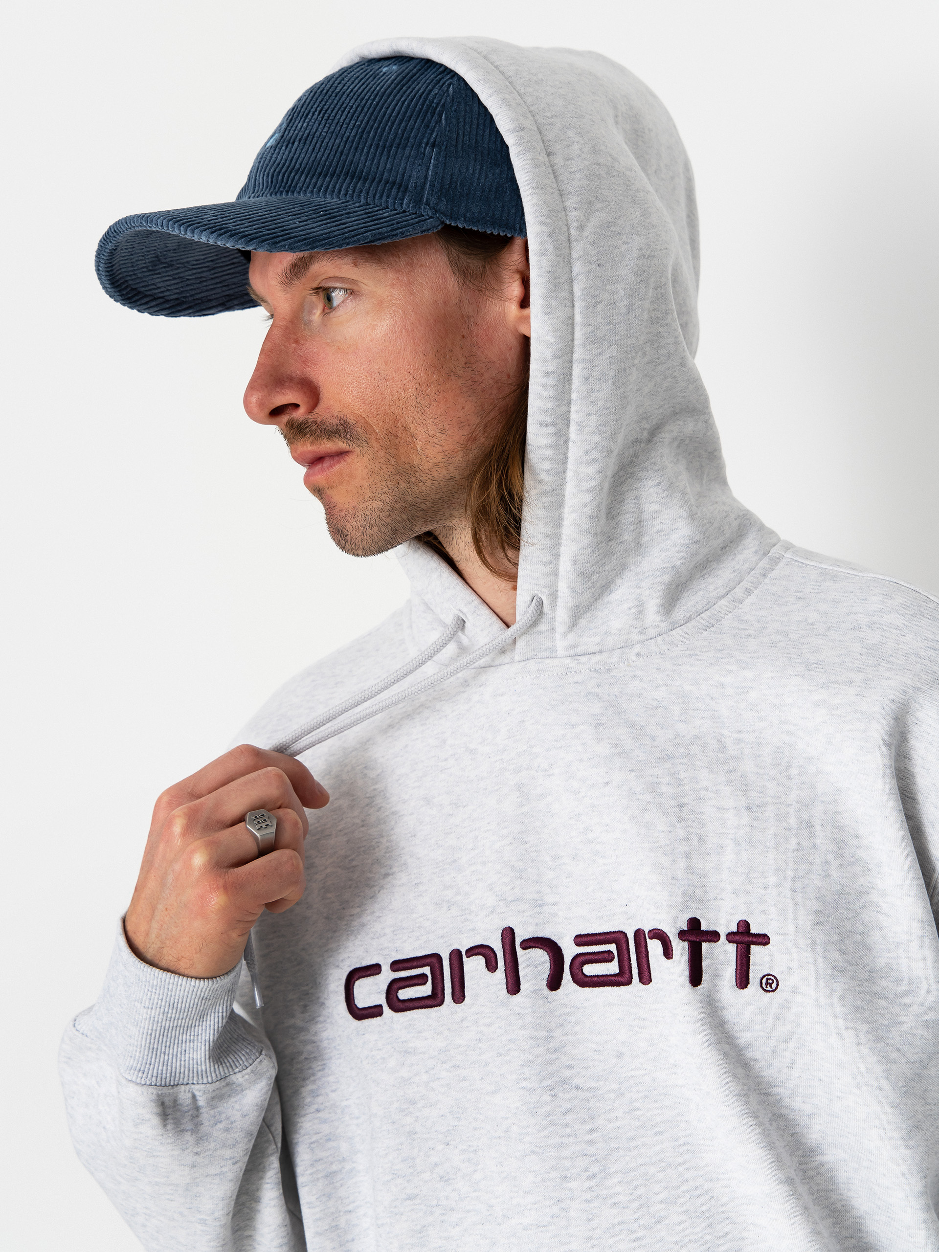 Carhartt WIP Hoodie Carhartt HD (ash heather/cozy purple)
