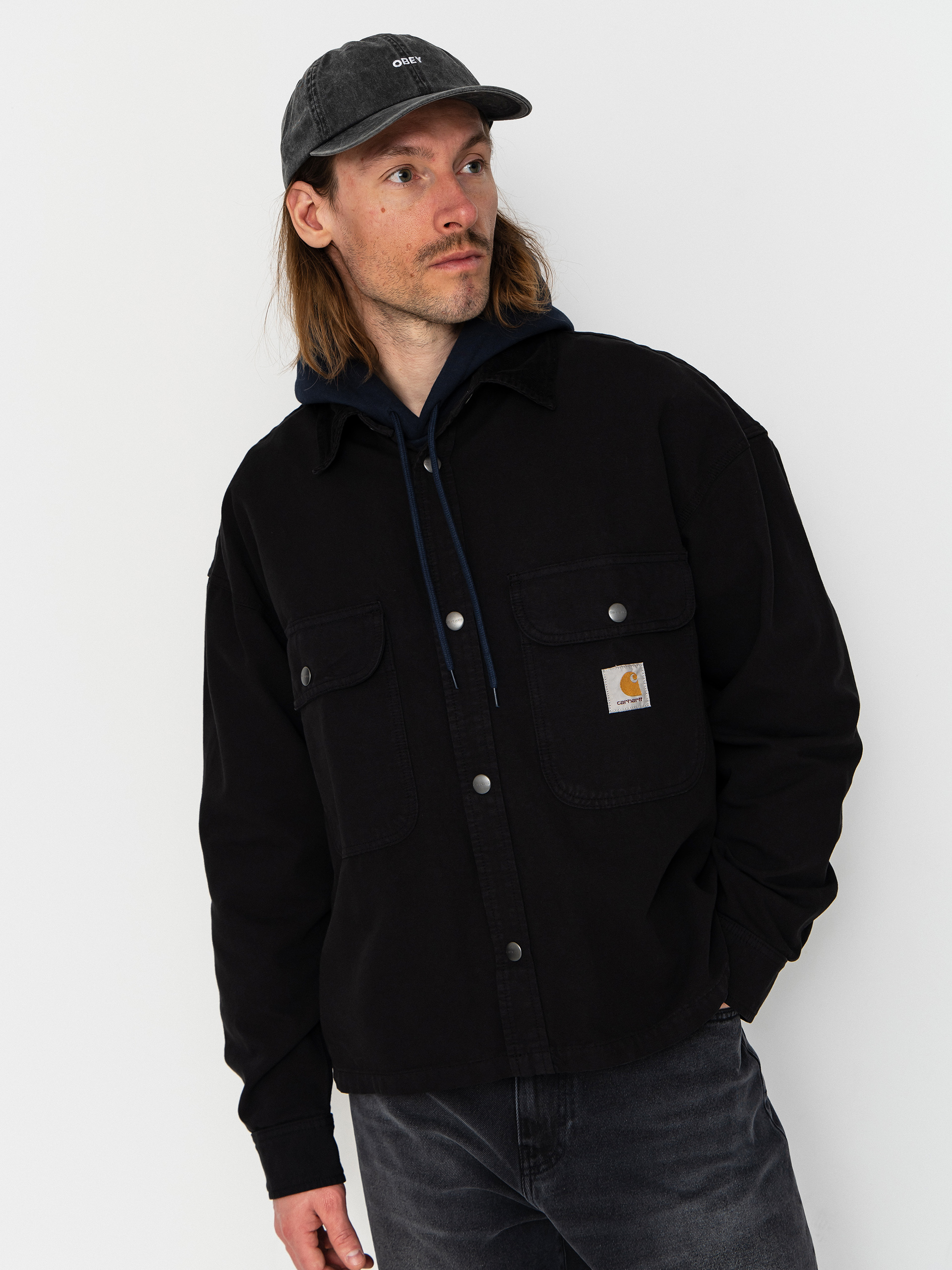 Carhartt WIP Parrish Jacket - black (obsidian)