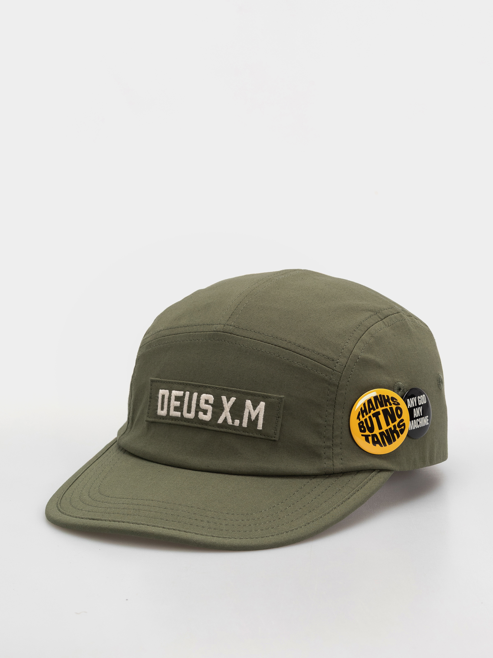Deus Ex Machina Cap Power 5 Panel (pine green)