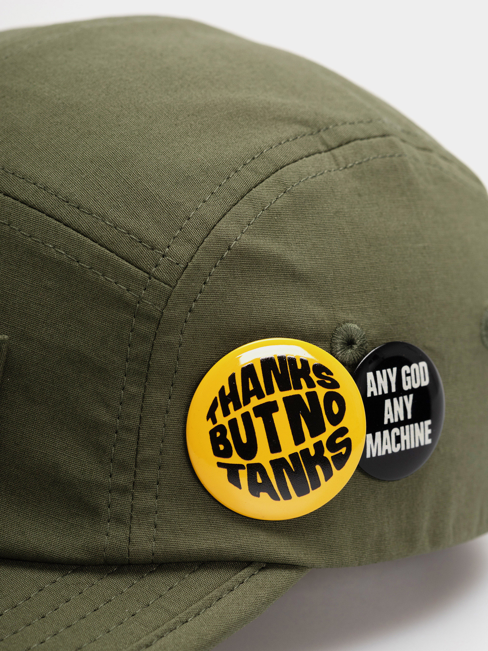 Deus Ex Machina Cap Power 5 Panel (pine green)