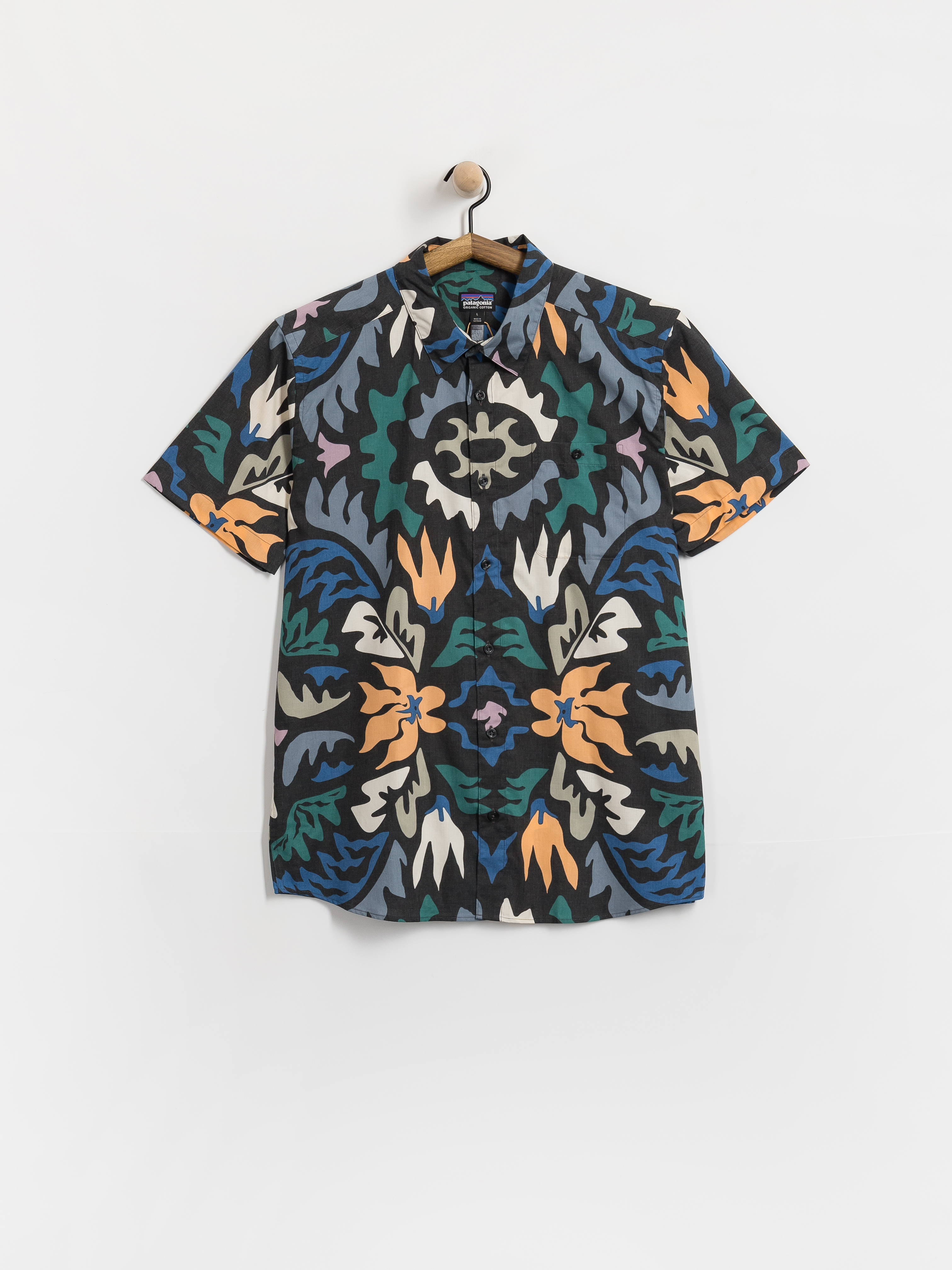 Patagonia Shirt Go To - multicolor (flourish/abundant blue)