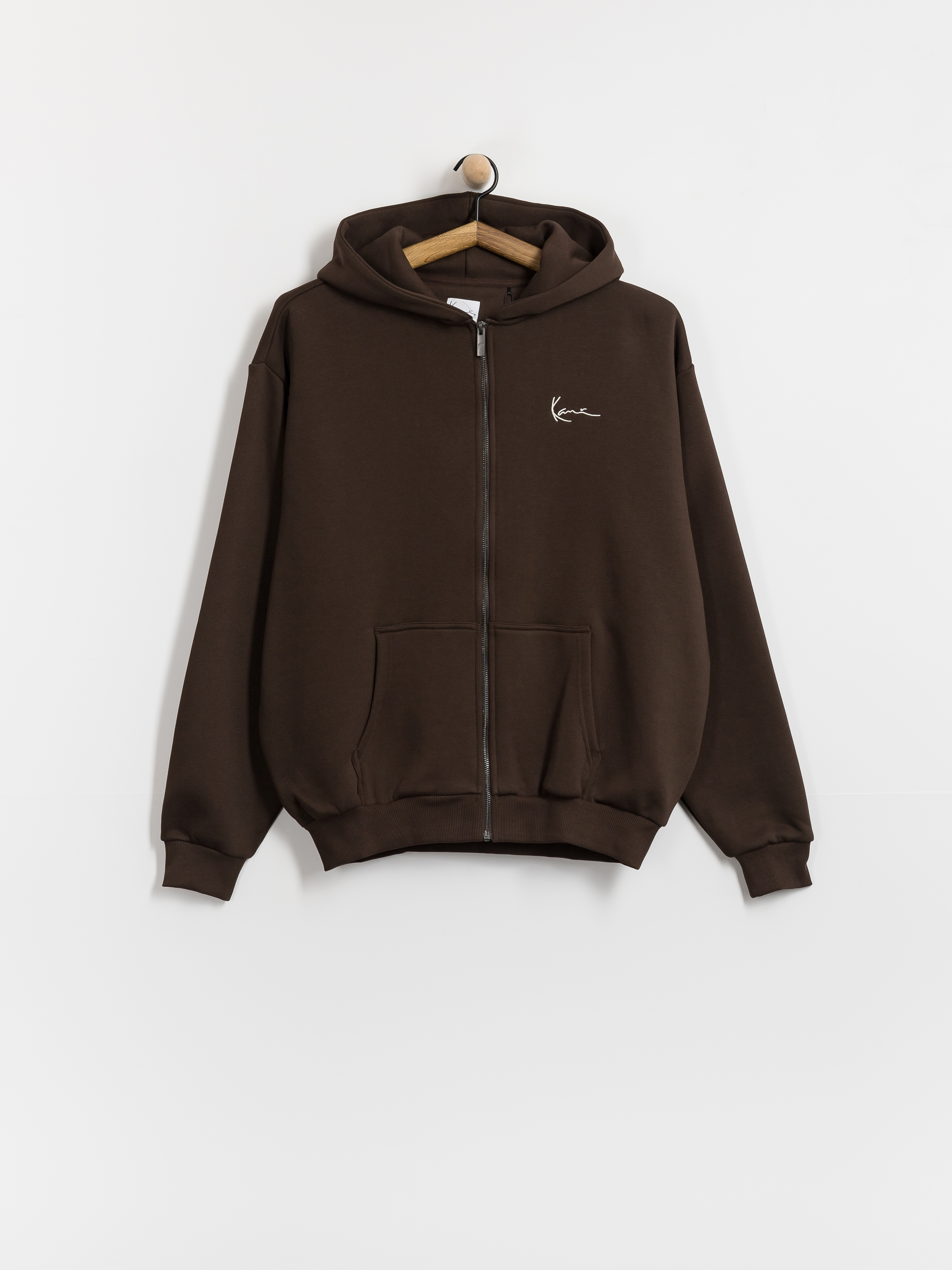 Karl Kani Hoodie Small Signature Essential ZHD - brown (brown)