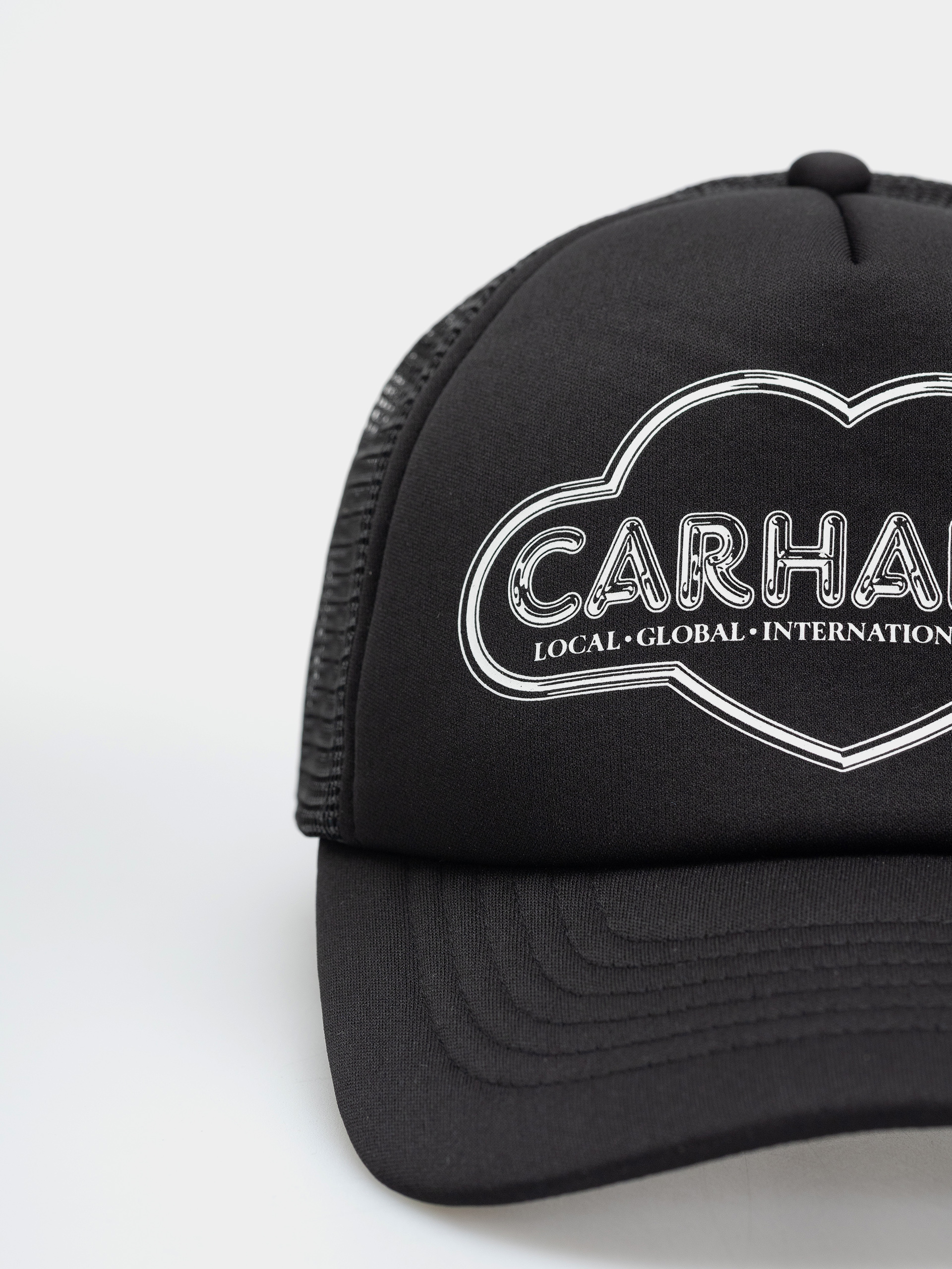 Carhartt WIP Cap Cloud Heart Trucker (black)