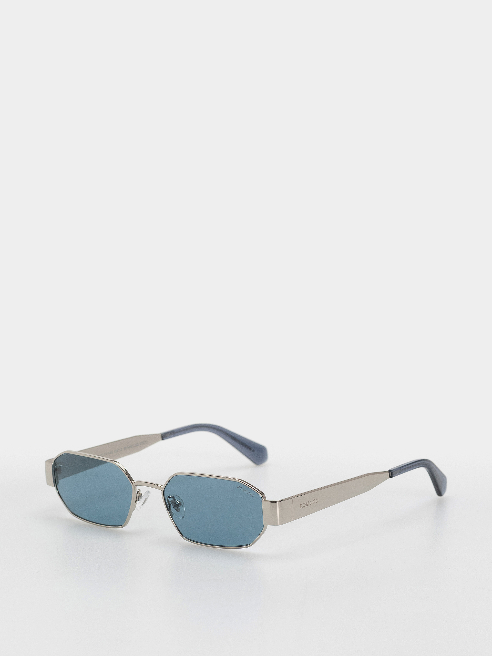 Komono Kiki Sunglasses - silver (snow)