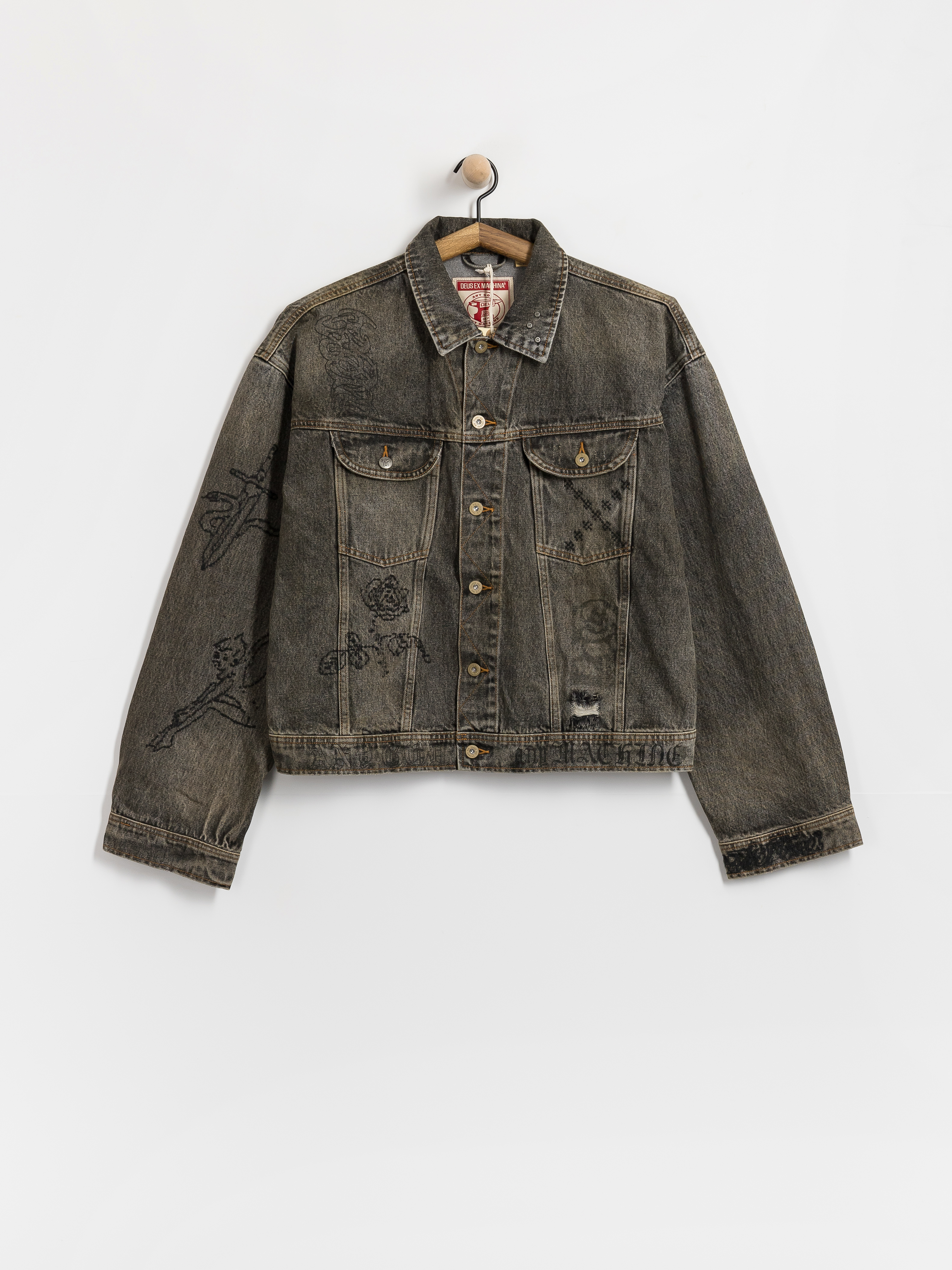 Deus Ex Machina Jacke Mephistopheles Noir