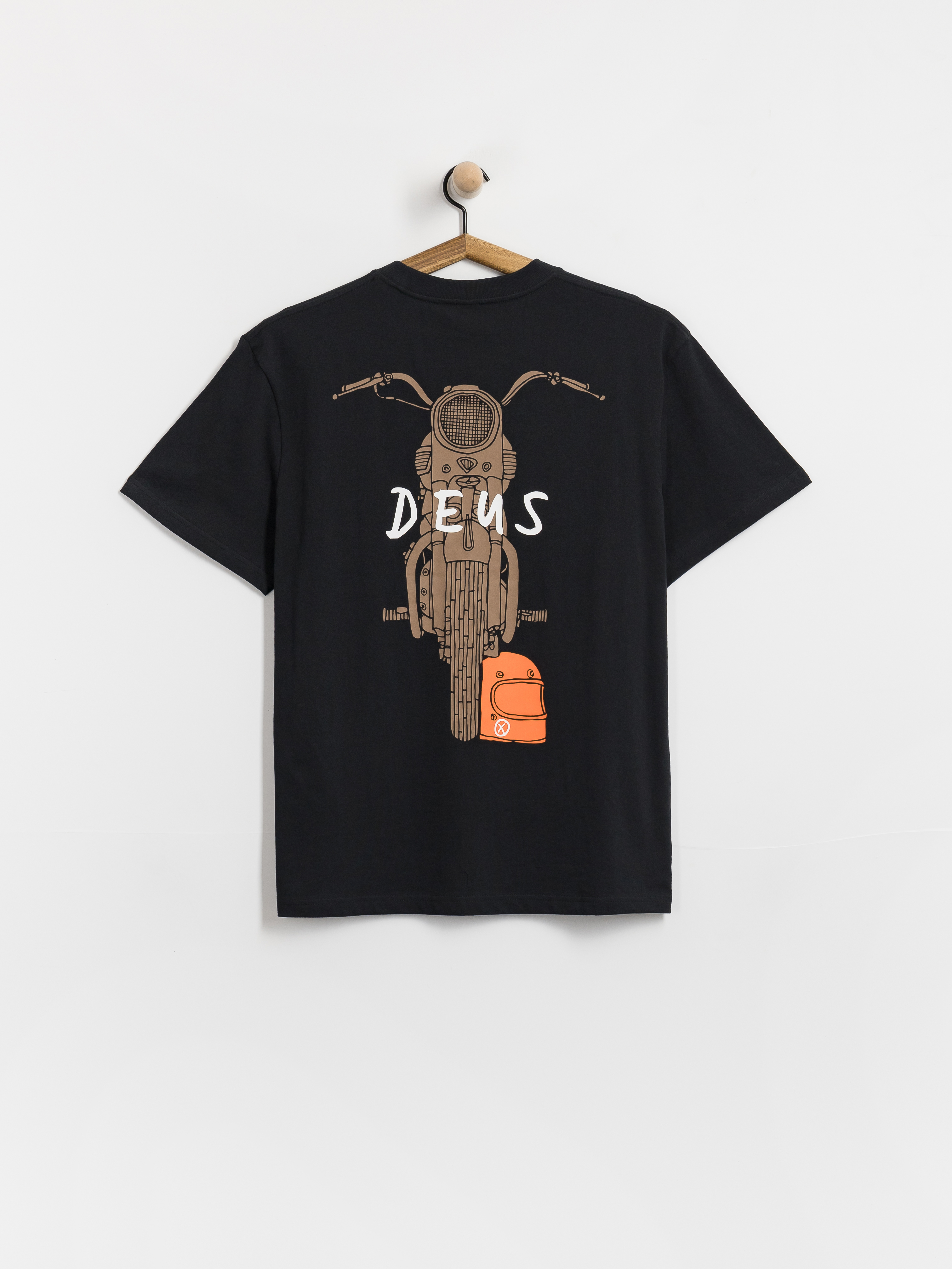Deus Ex Machina T-Shirt Frontage (black)