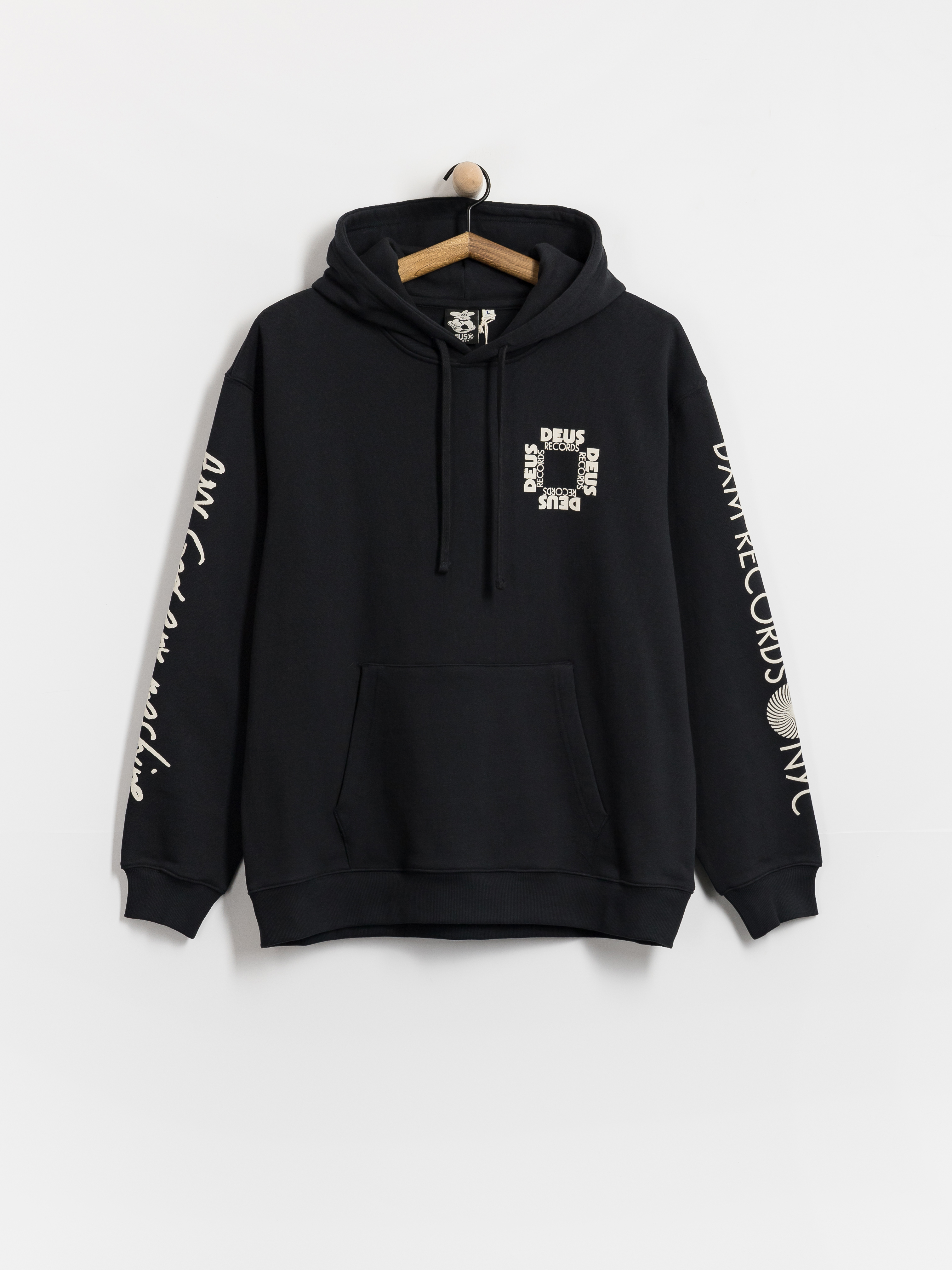 Deus Ex Machina Hoodie Defacto HD (black)