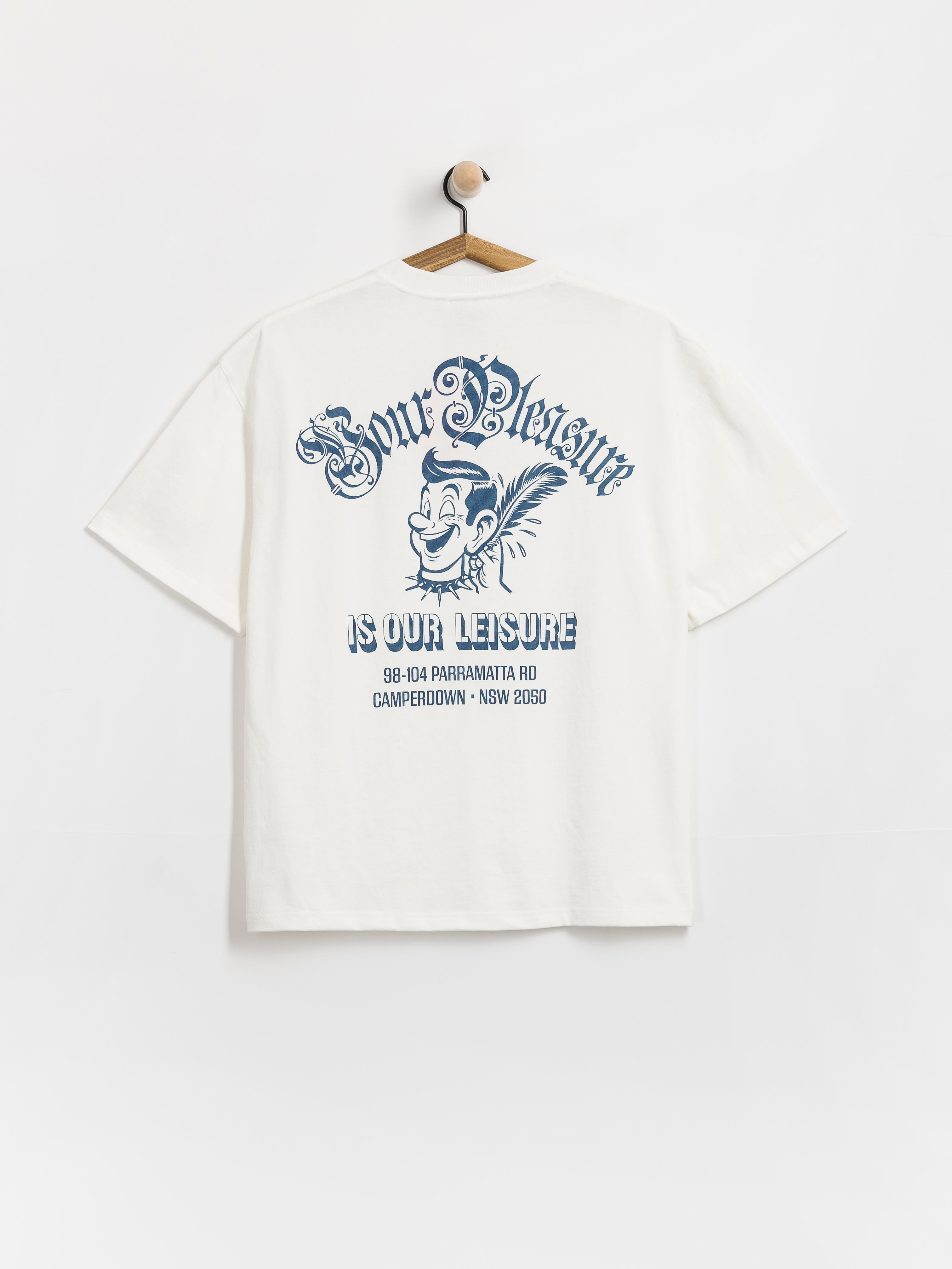 Deus Ex Machina T-Shirt Ruff And Smooth (vintage white)