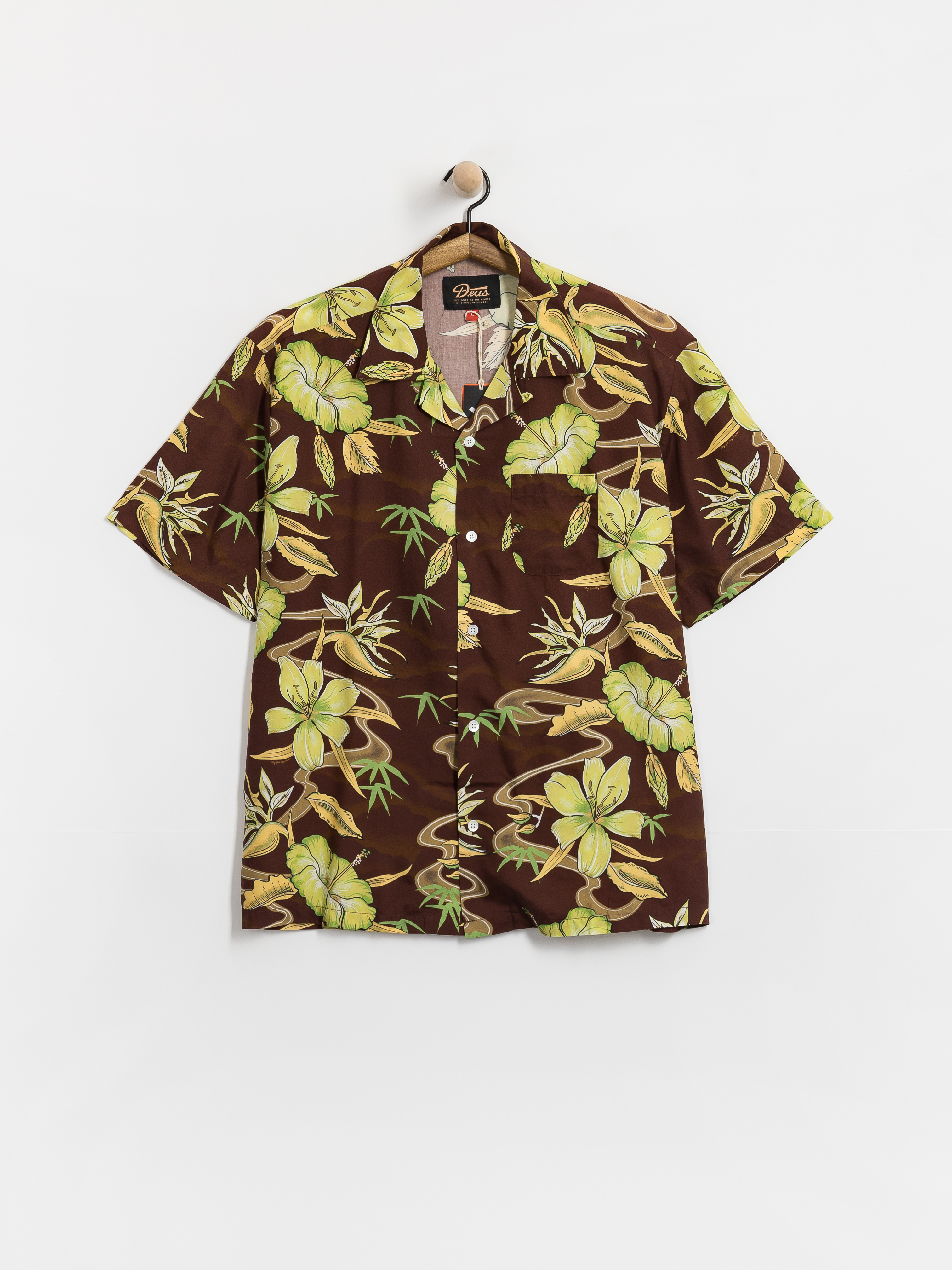 Deus Ex Machina Shirt Broadus (brown)