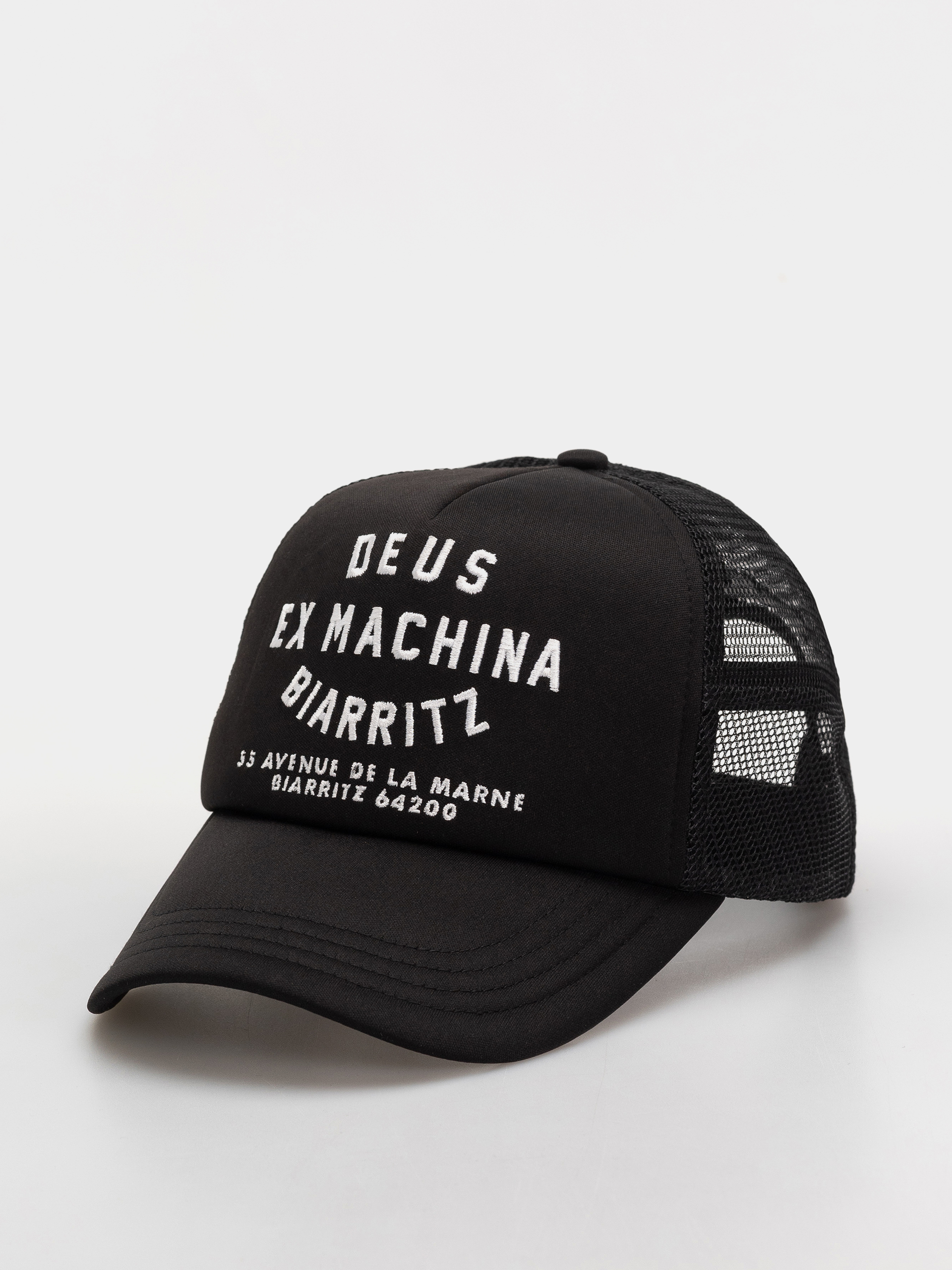 Deus Ex Machina Cap Biarritz Address (black)