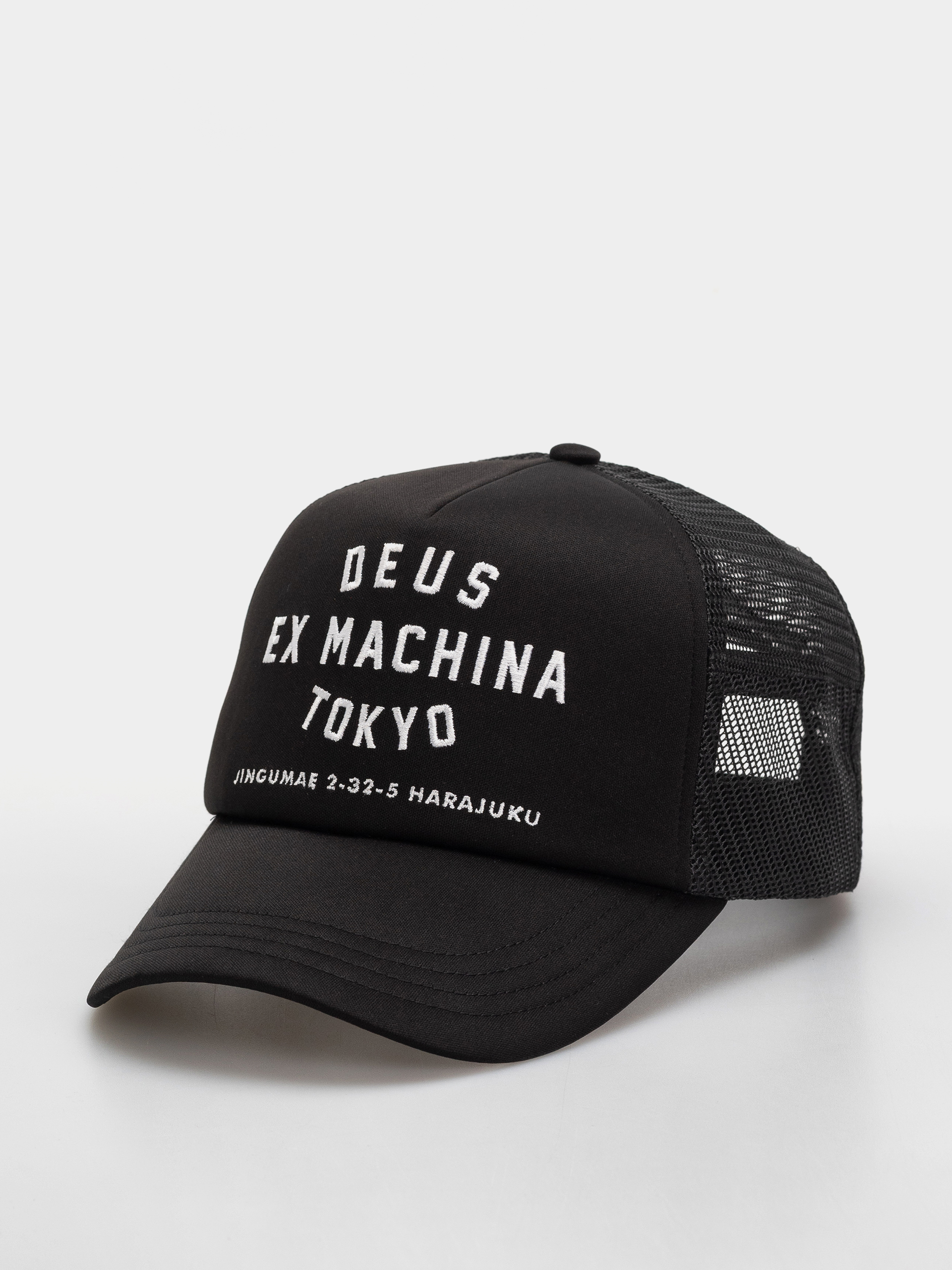Deus Ex Machina Cap Harajuku Address (black)