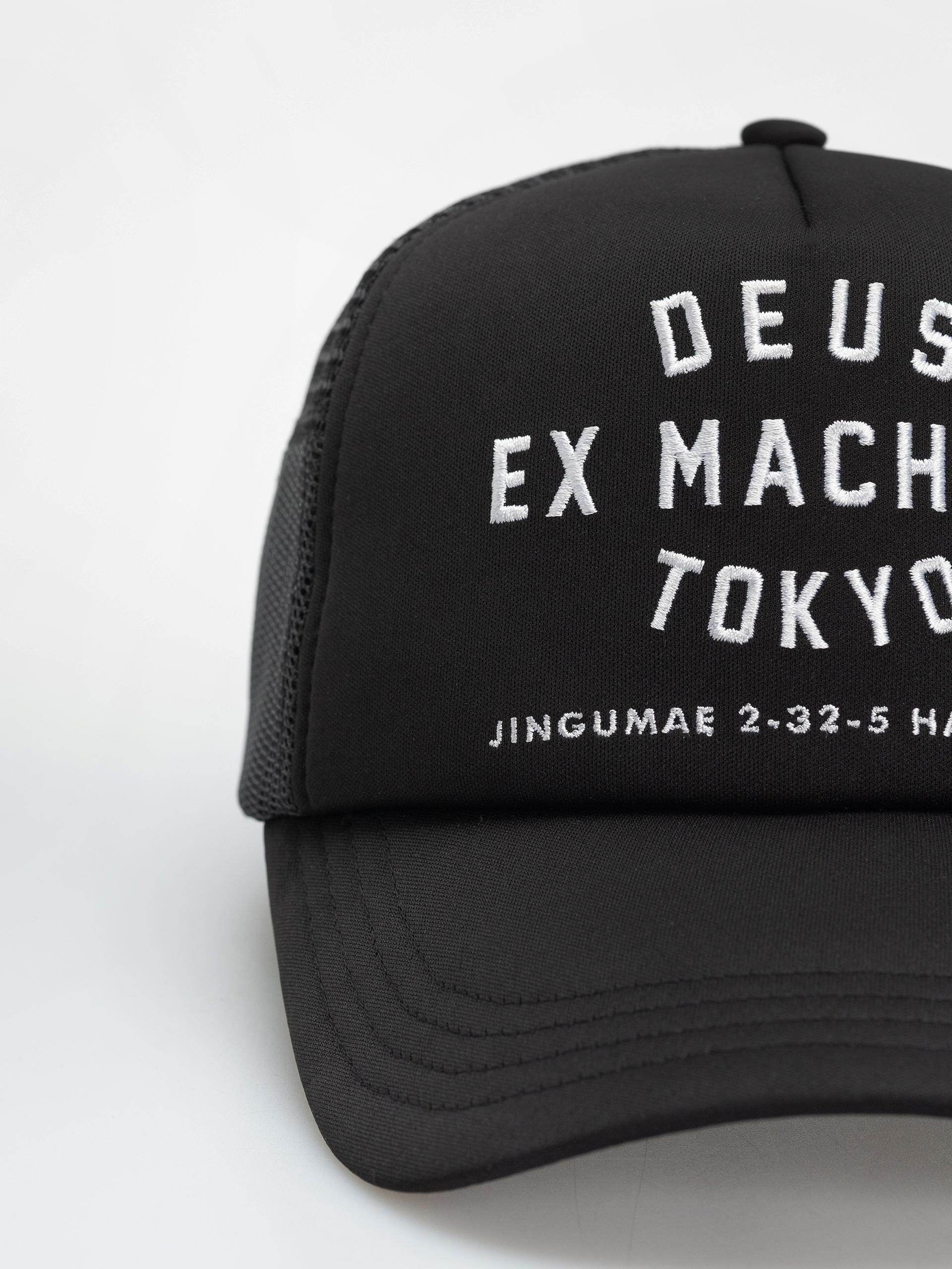 Deus Ex Machina Cap Harajuku Address (black)