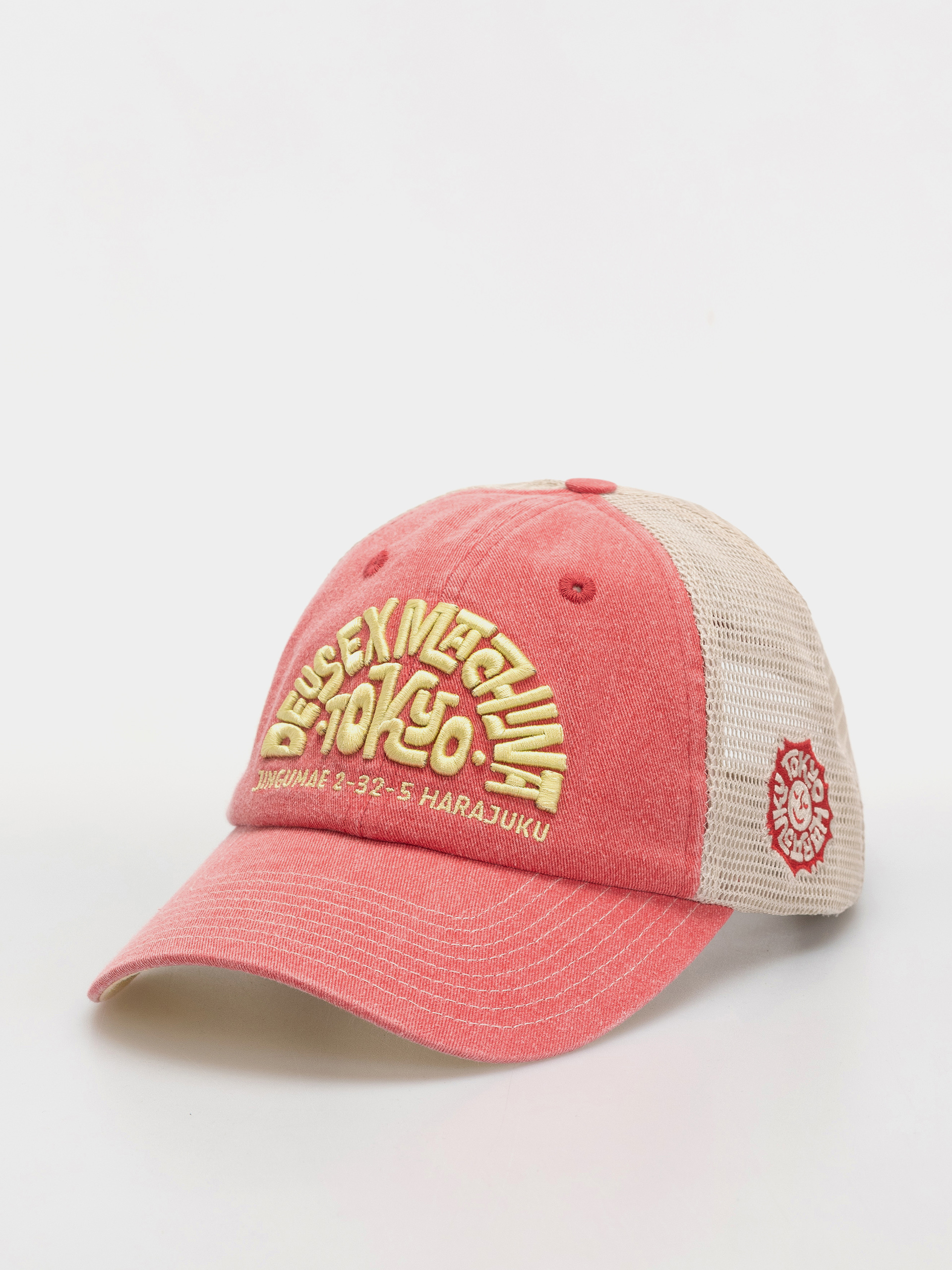 Deus Ex Machina Cap Tokyo Address (melon red)