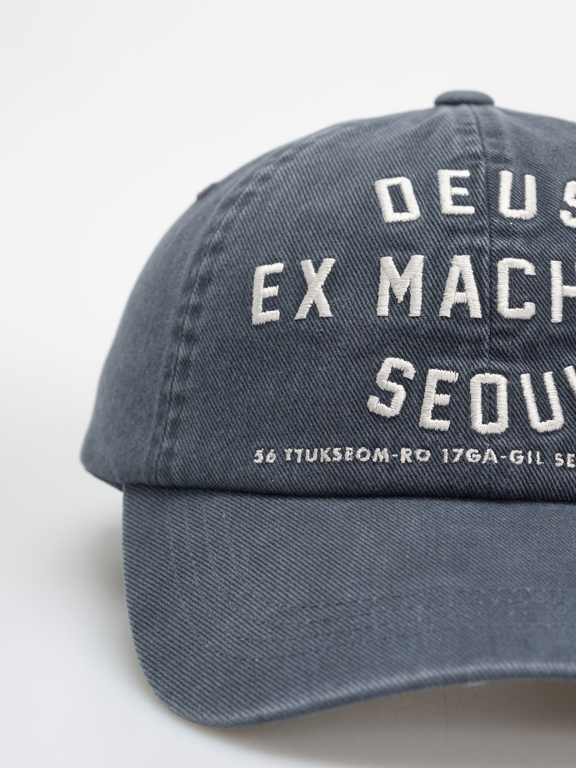 Deus Ex Machina Cap College Address (navy)