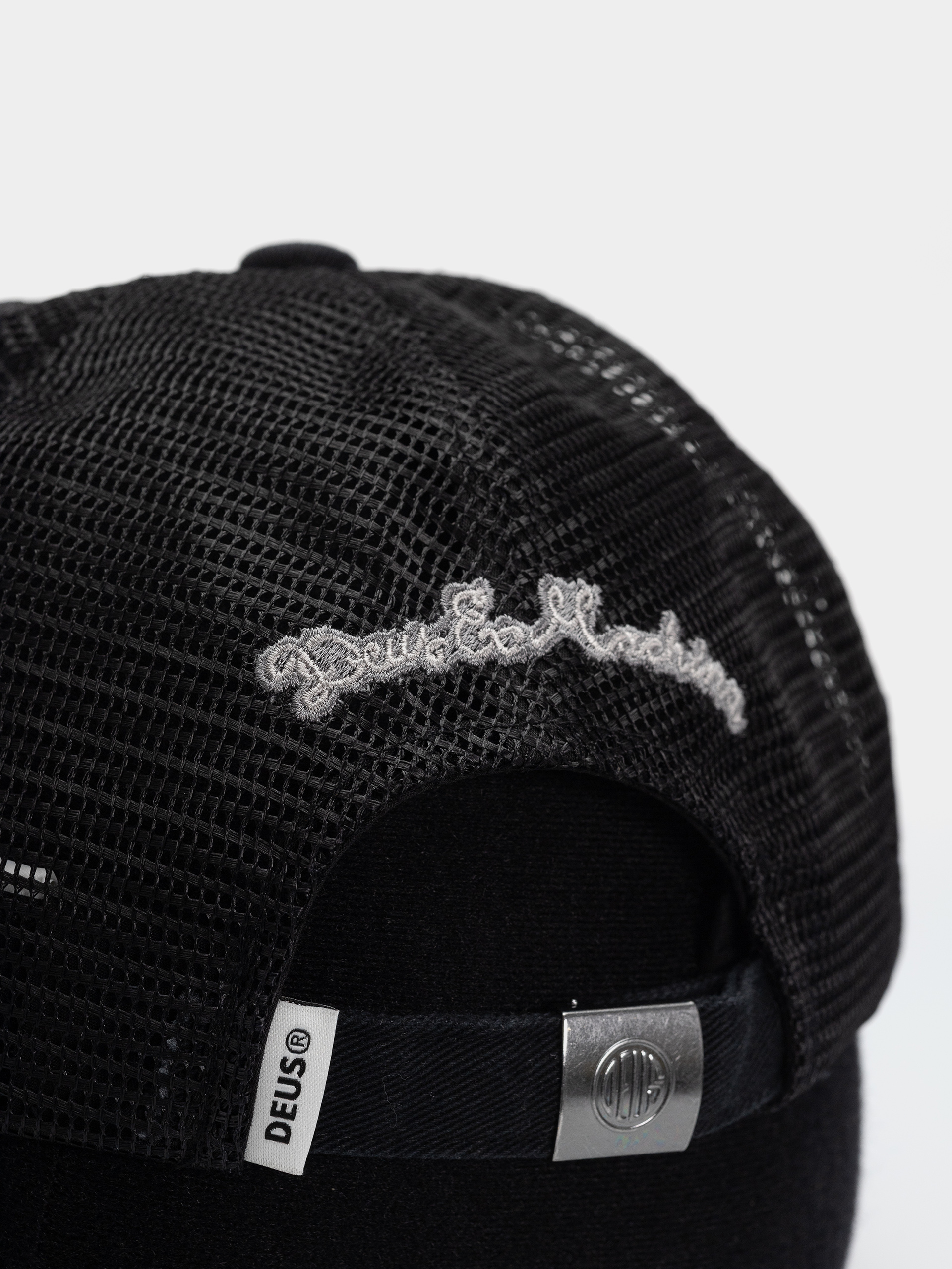 Deus Ex Machina Cap Seoul Script Address (black)