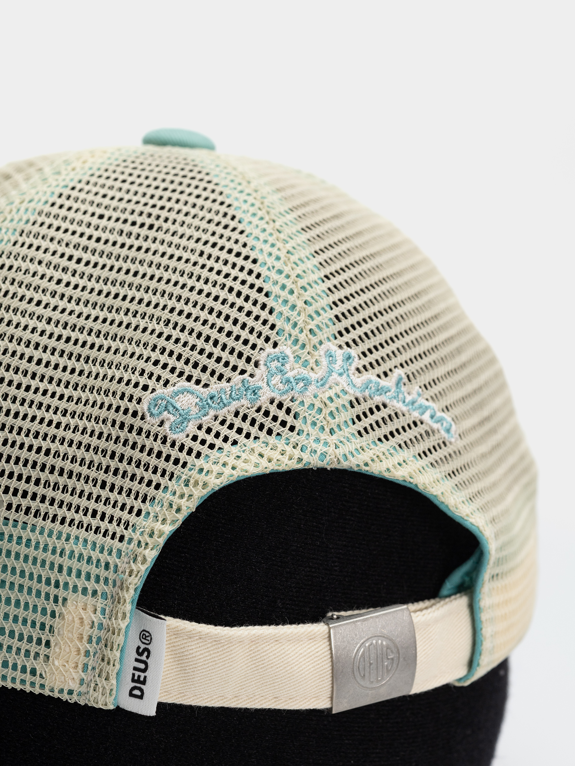 Deus Ex Machina Cap Seoul Script Address (blue)
