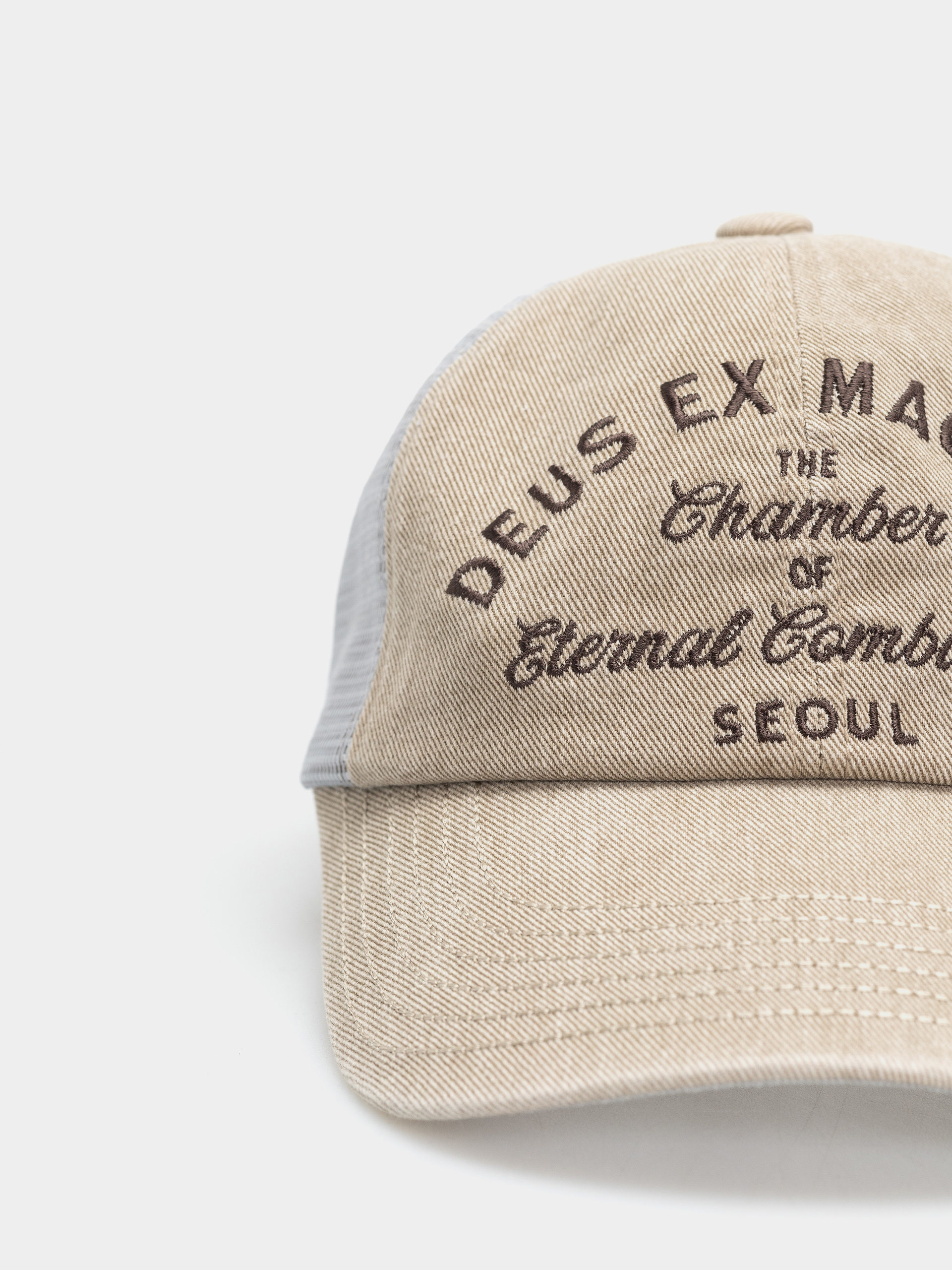 Deus Ex Machina Cap Seoul Script Address (khaki)