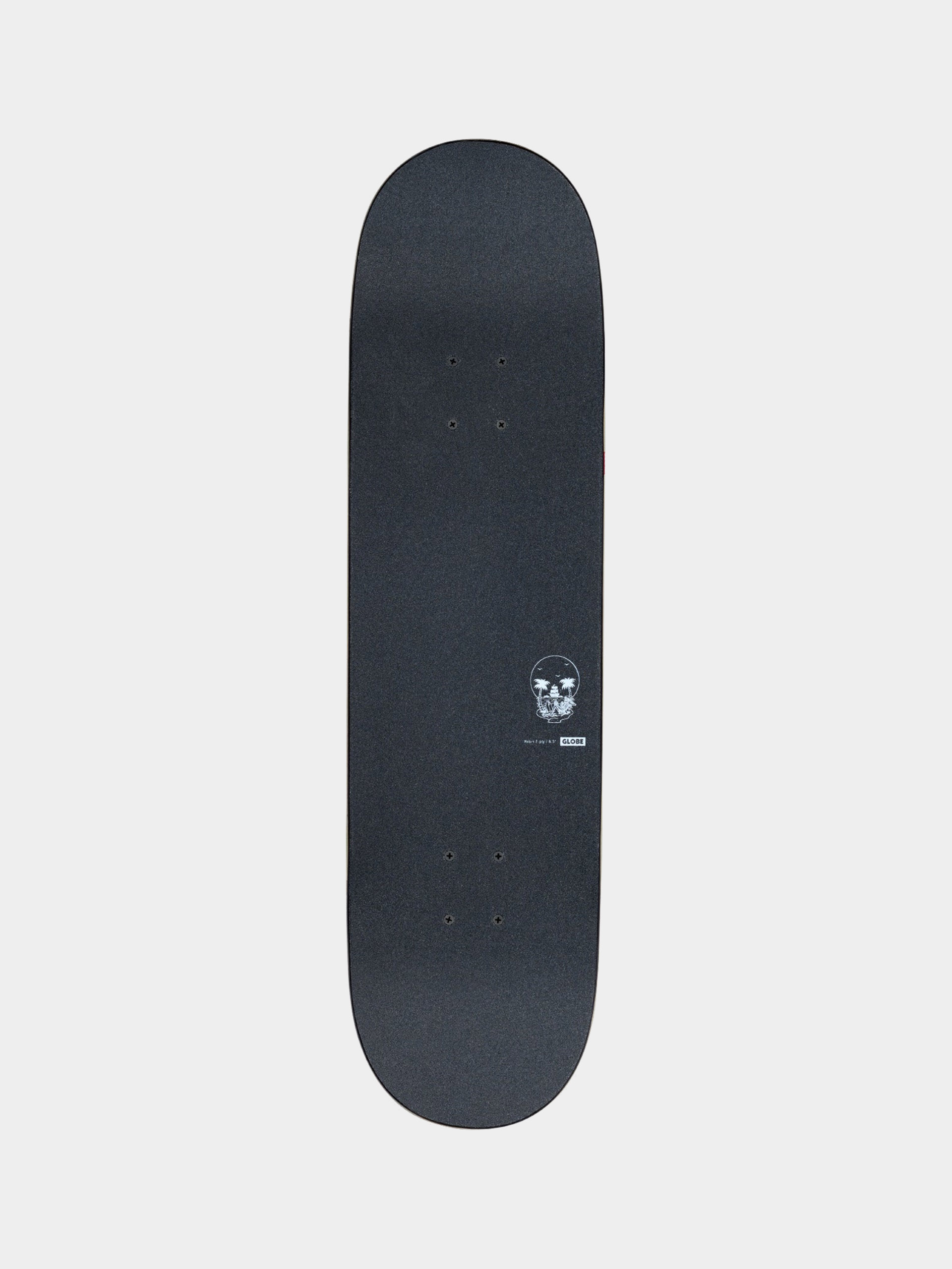 Globe Skateboard G2 Reflection (black/purple)
