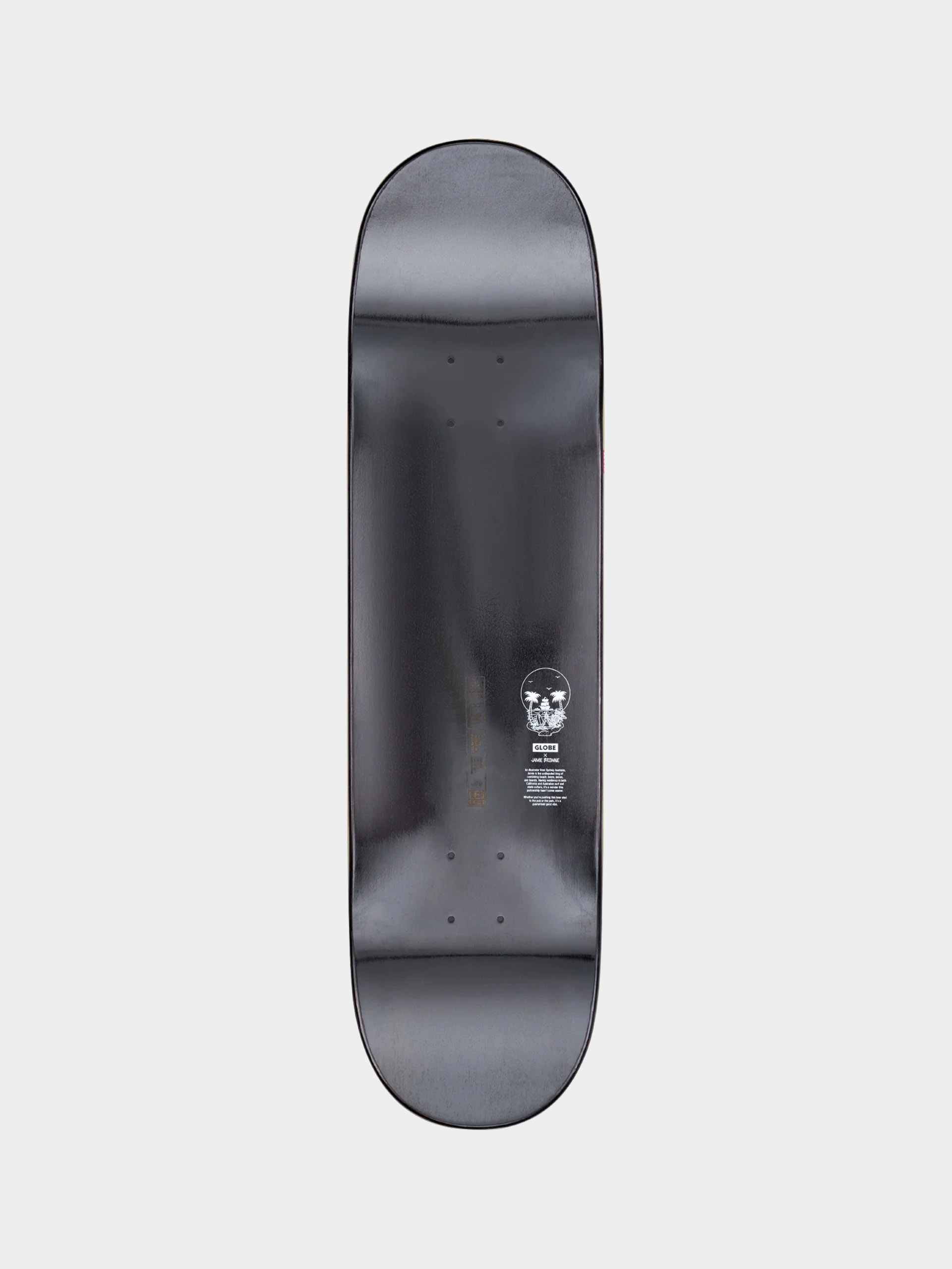 Globe Deck G2 Reflection (black/purple)