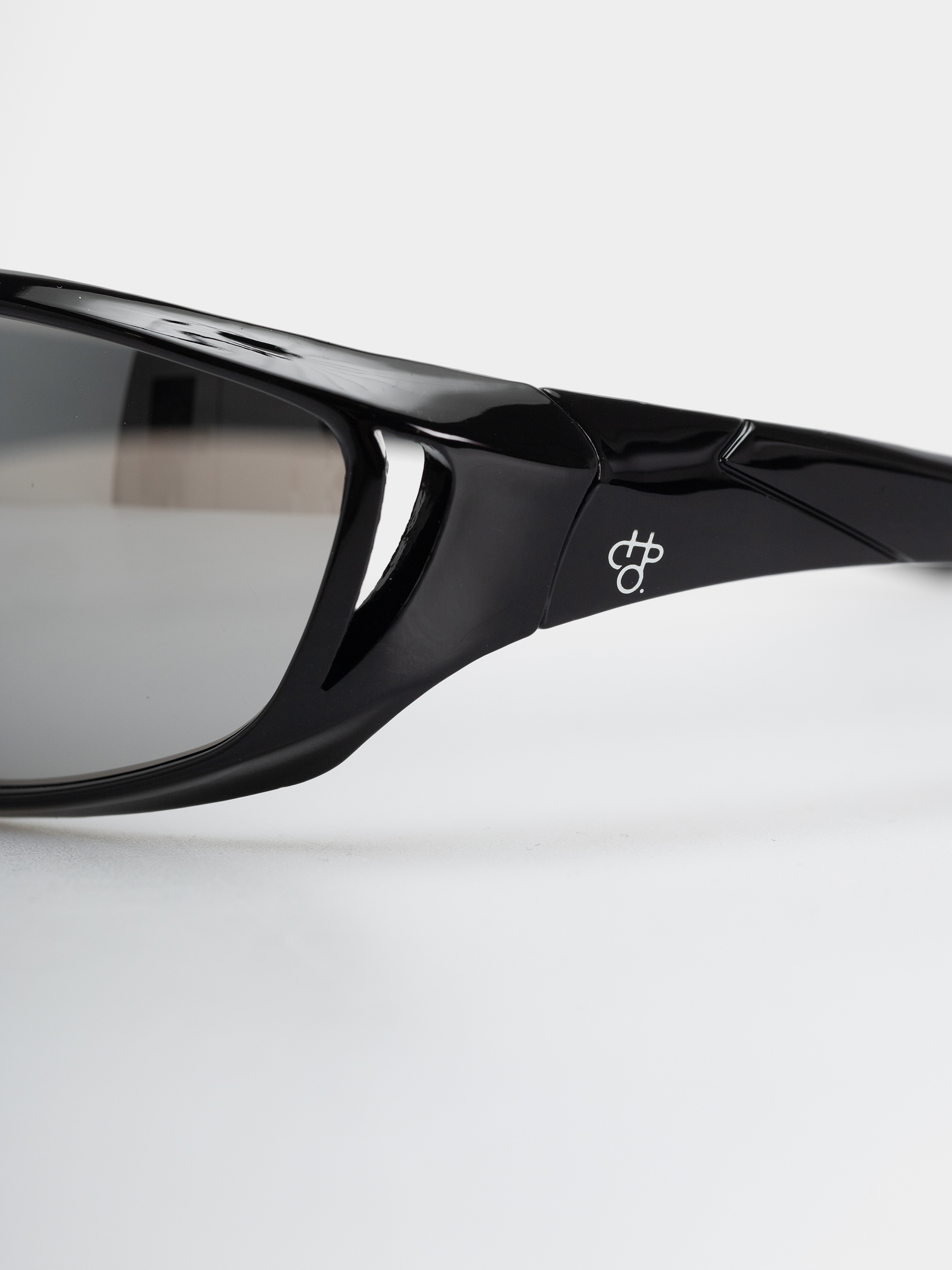 CHPO Sonnenbrille Kreuzberg (shiny black/silver mirror)