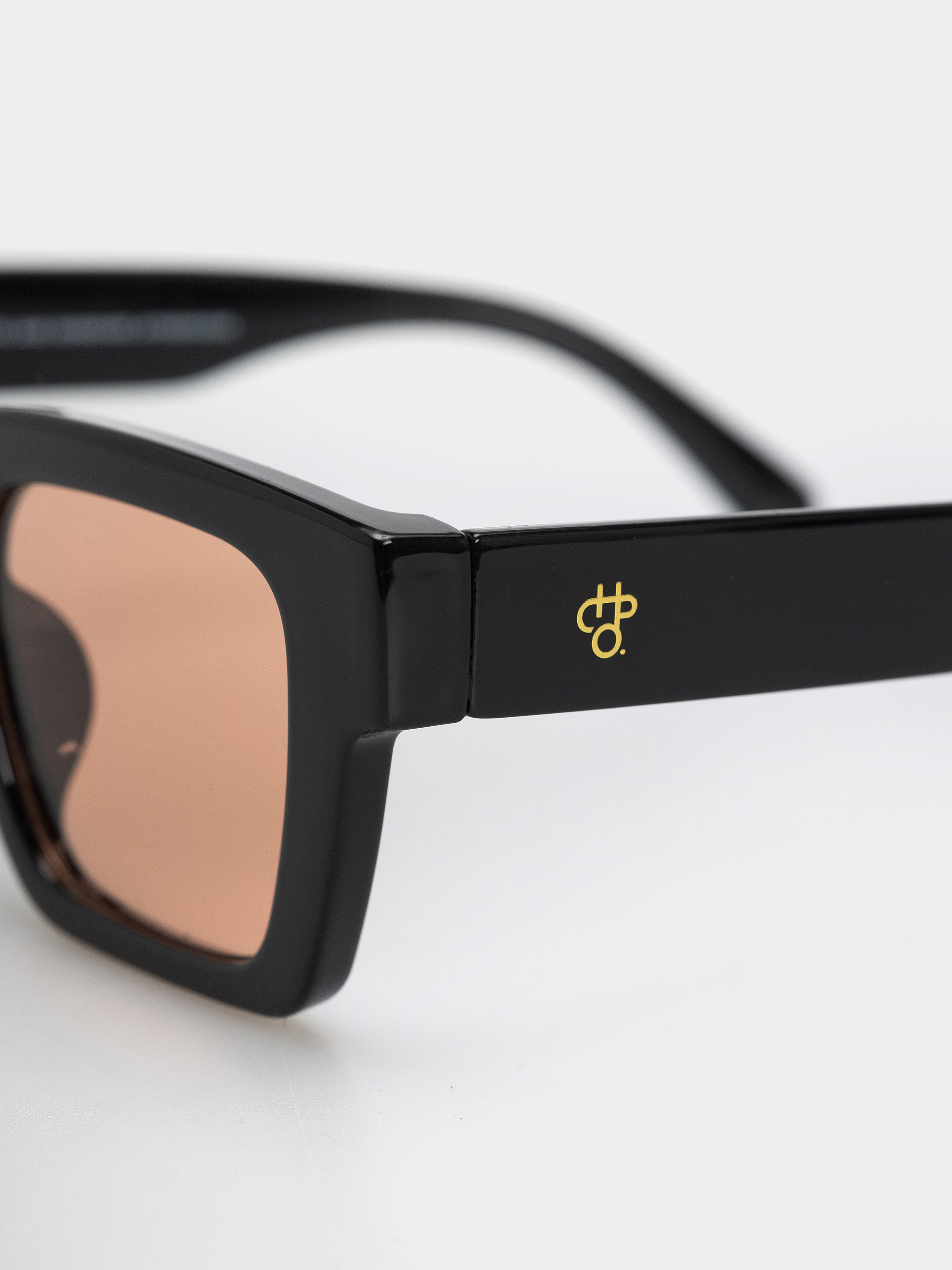 CHPO Sunglasses Max (shiny black/light orange)