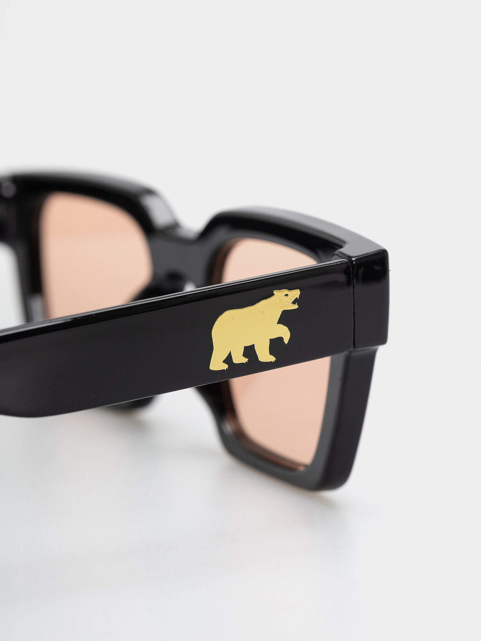 CHPO Sunglasses Max (shiny black/light orange)