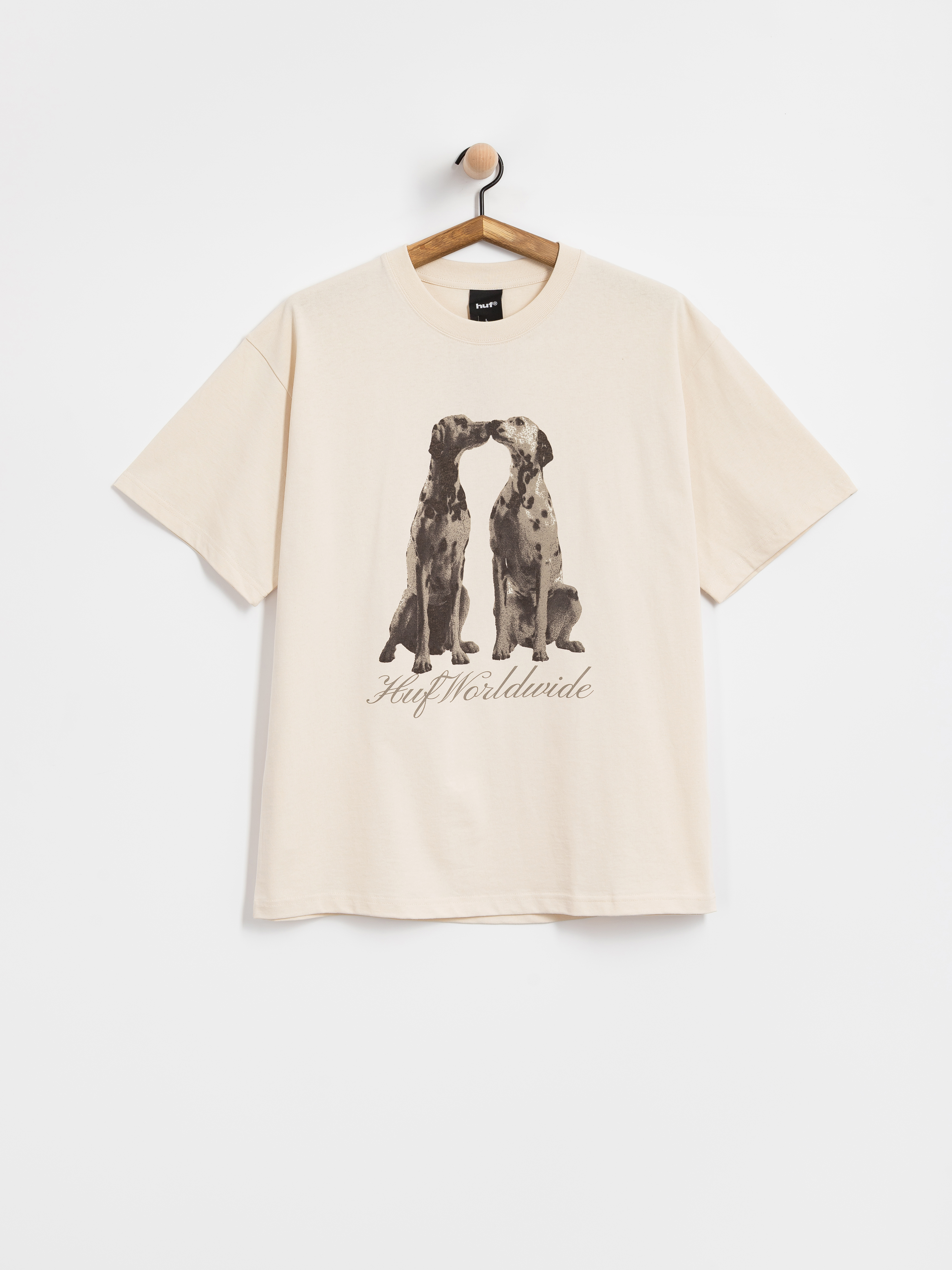 HUF T-Shirt Dogged (bleach)