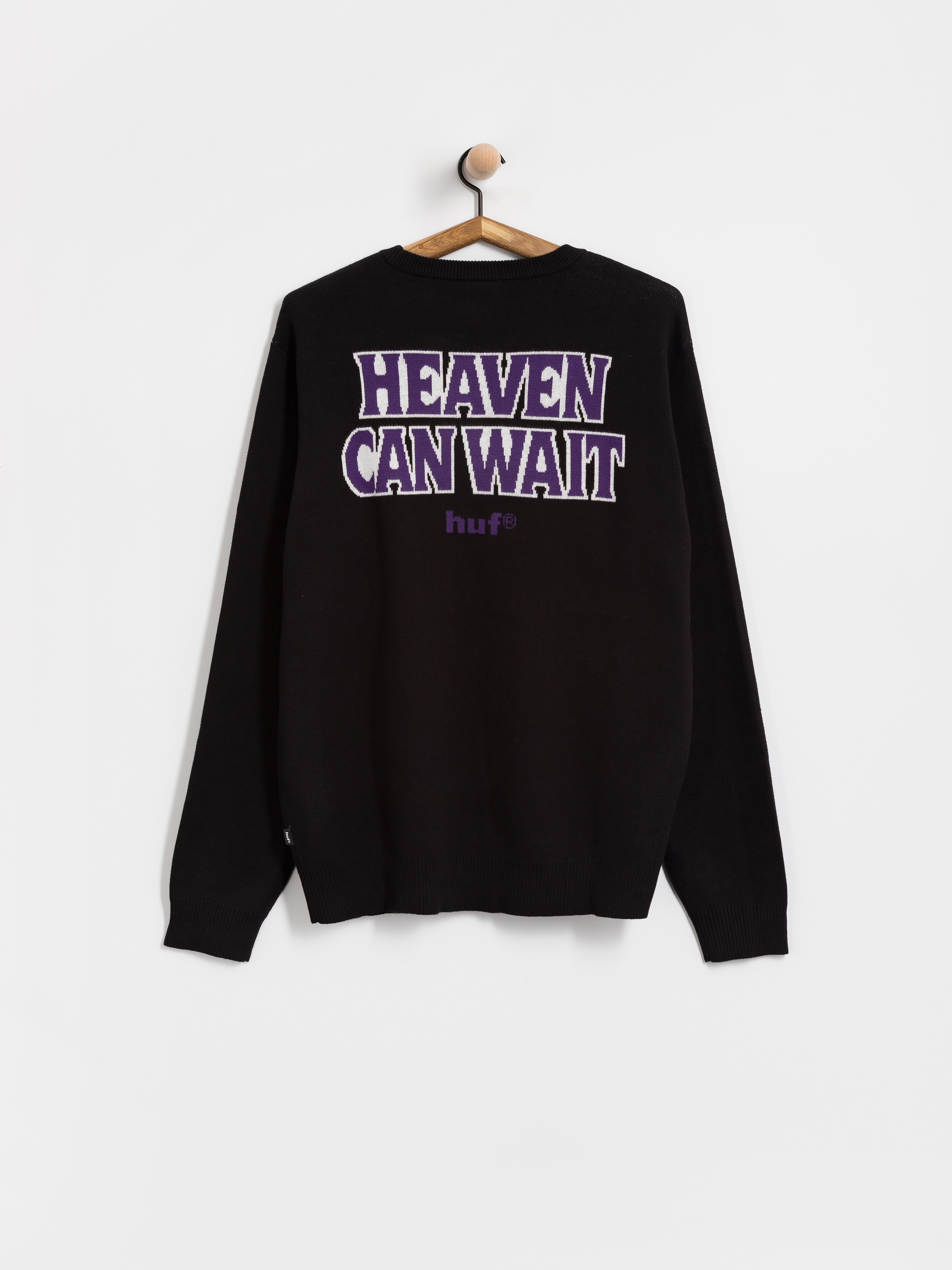 HUF Pulli Heaven Can Wait (black)