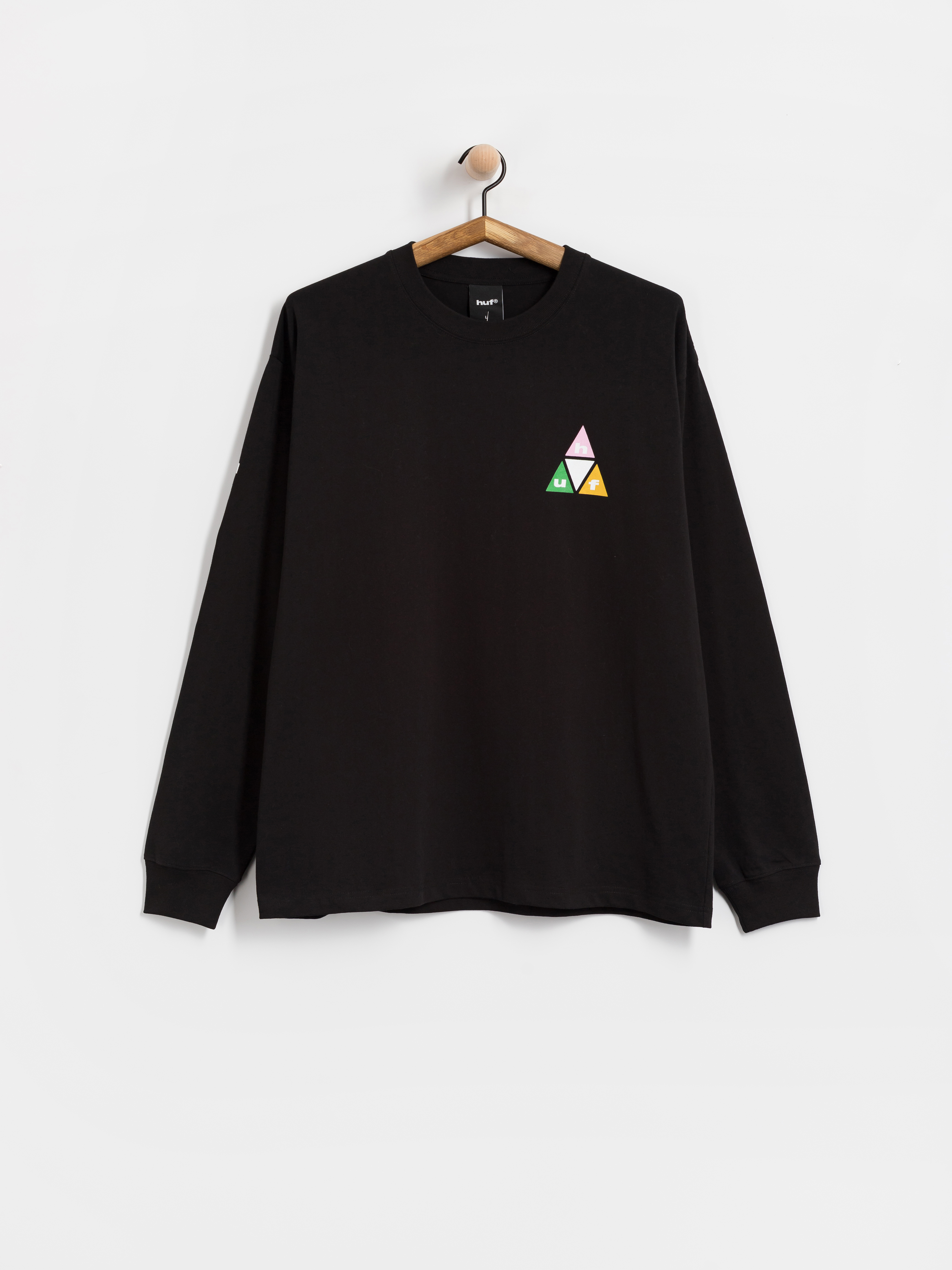 HUF Longsleeve Prism Tt (black)