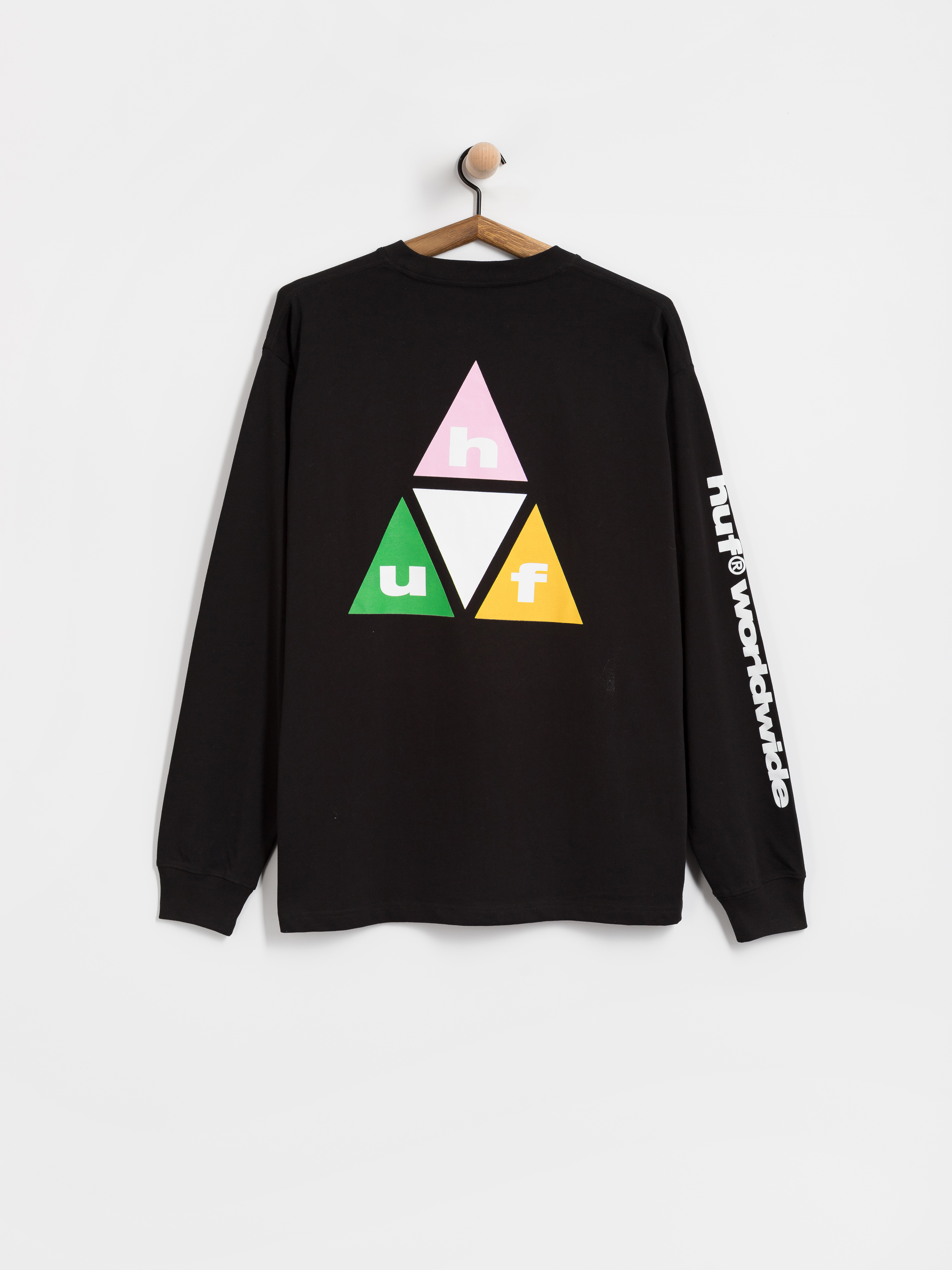 HUF Longsleeve Prism Tt (black)