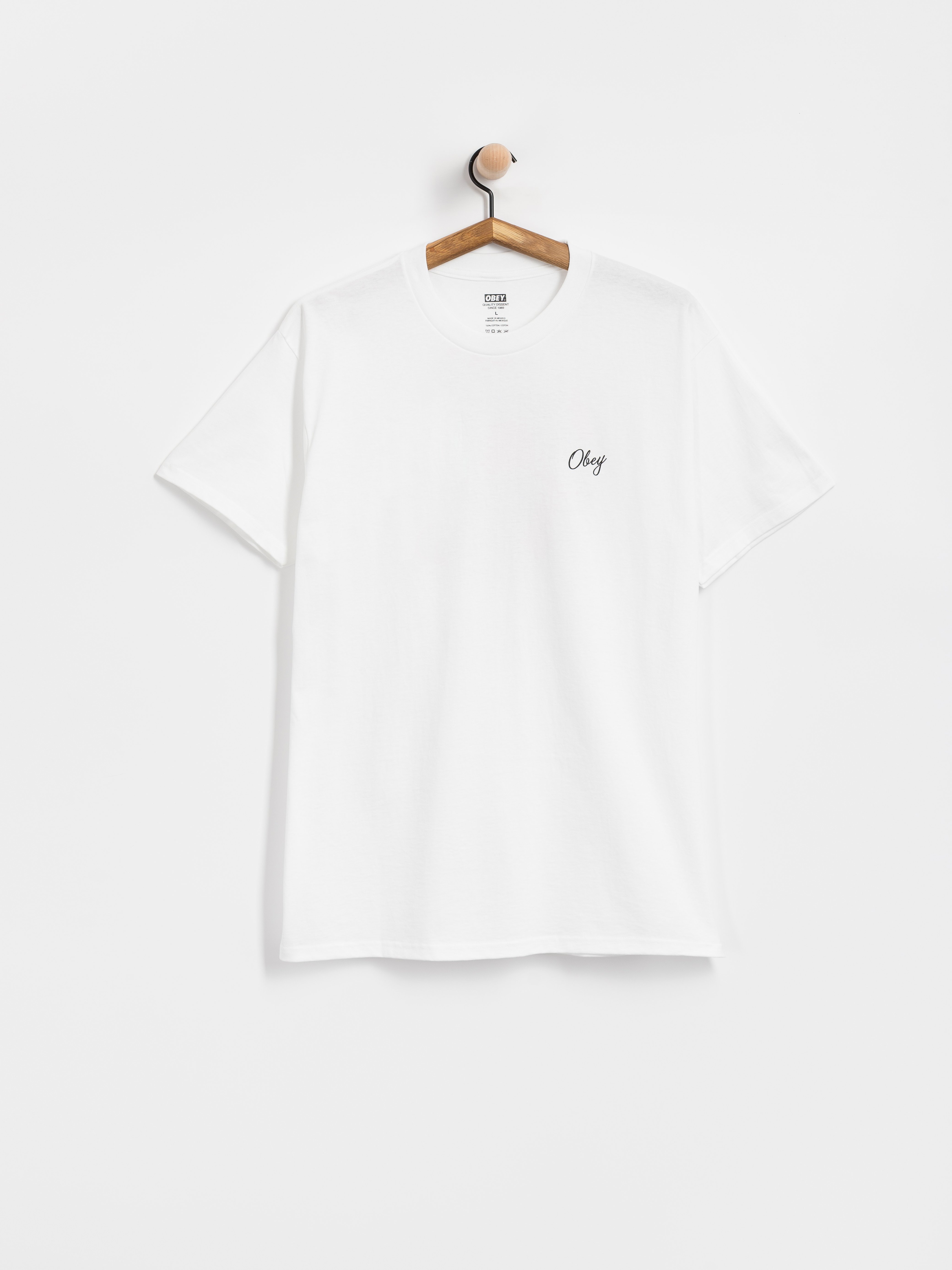 OBEY T-Shirt Paper Rose (white)