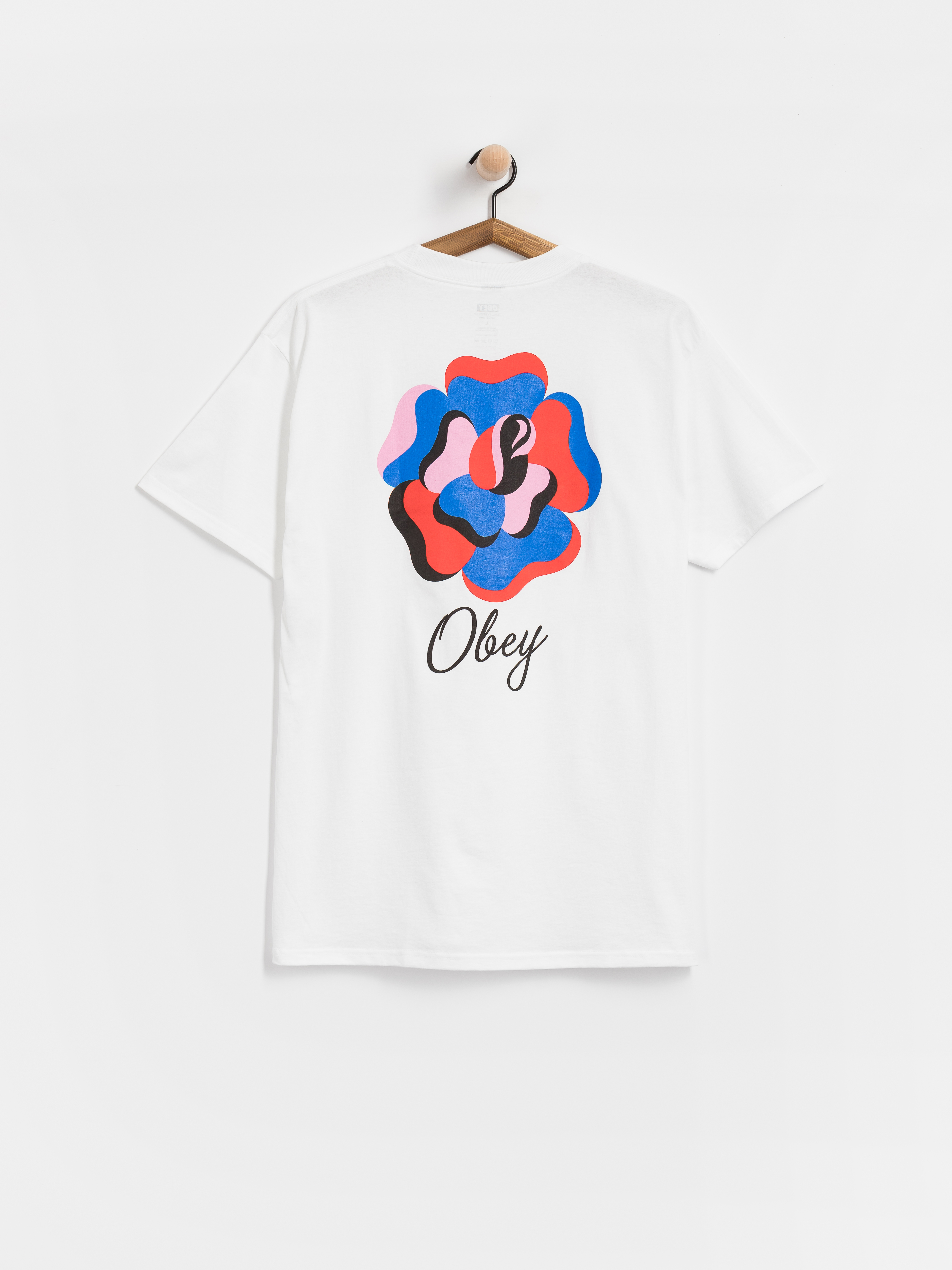 OBEY T-Shirt Paper Rose (white)