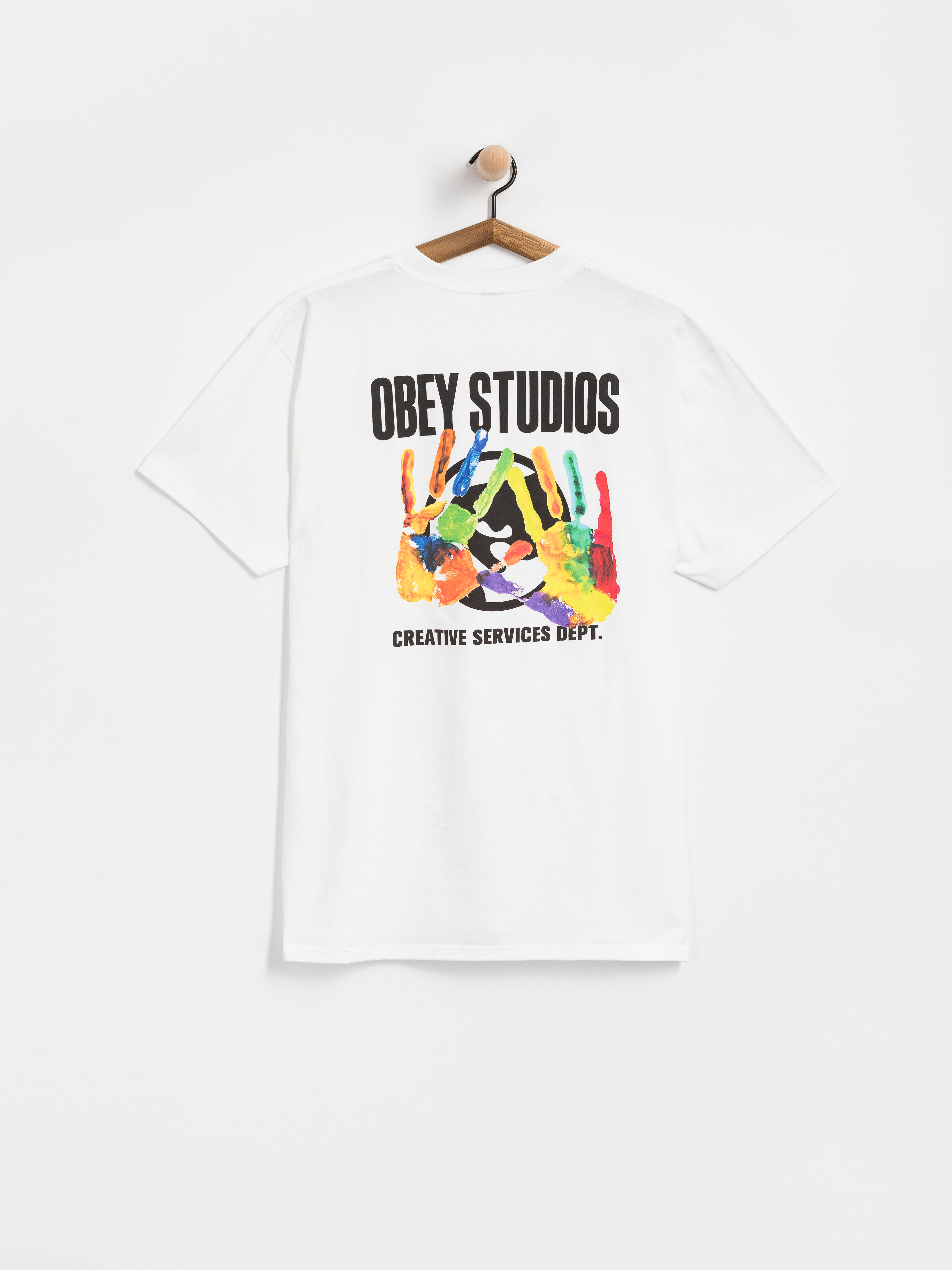 OBEY T-Shirt Creative Services Dept. (white)