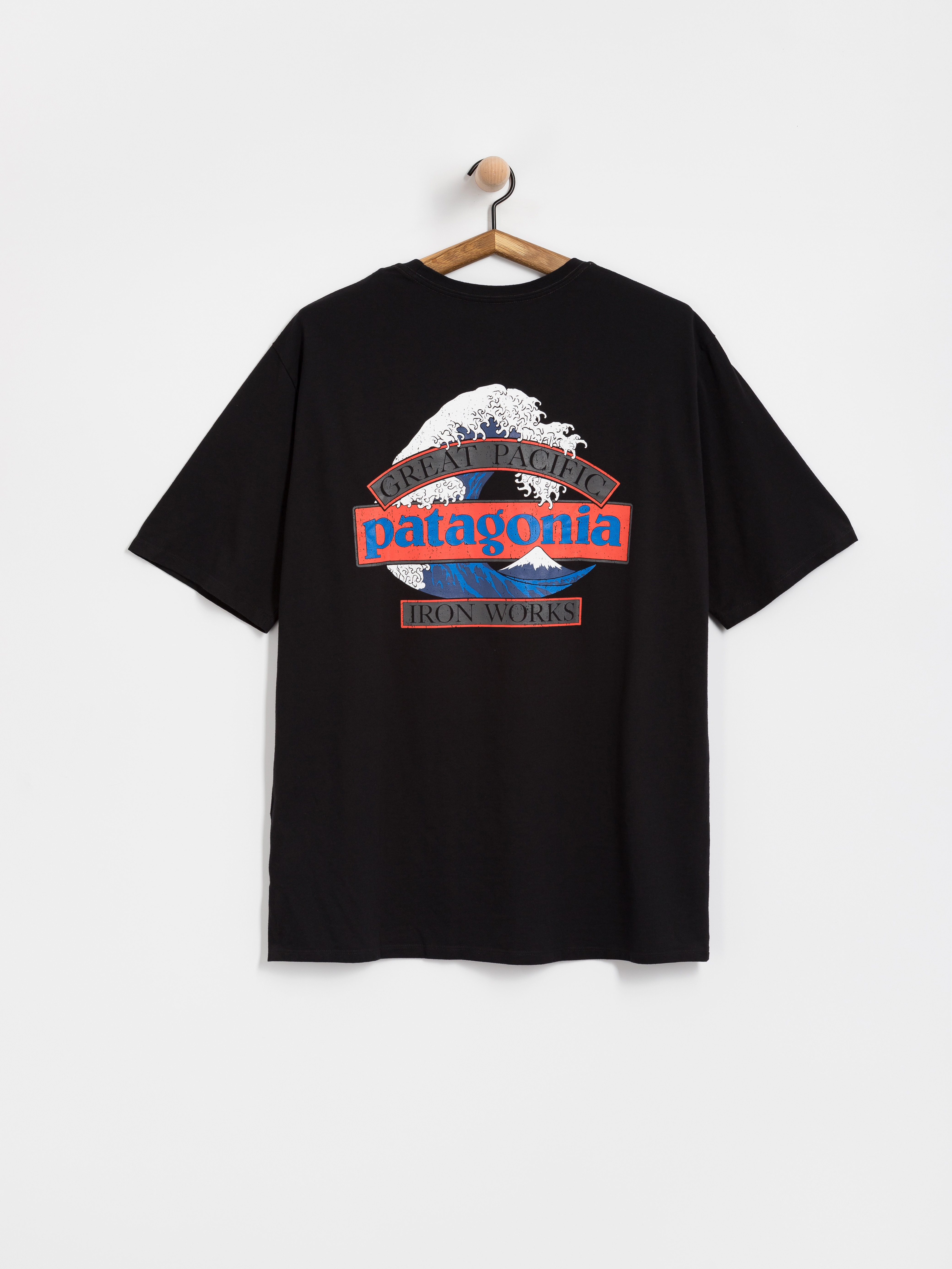 Patagonia T-Shirt Great Waves (black)