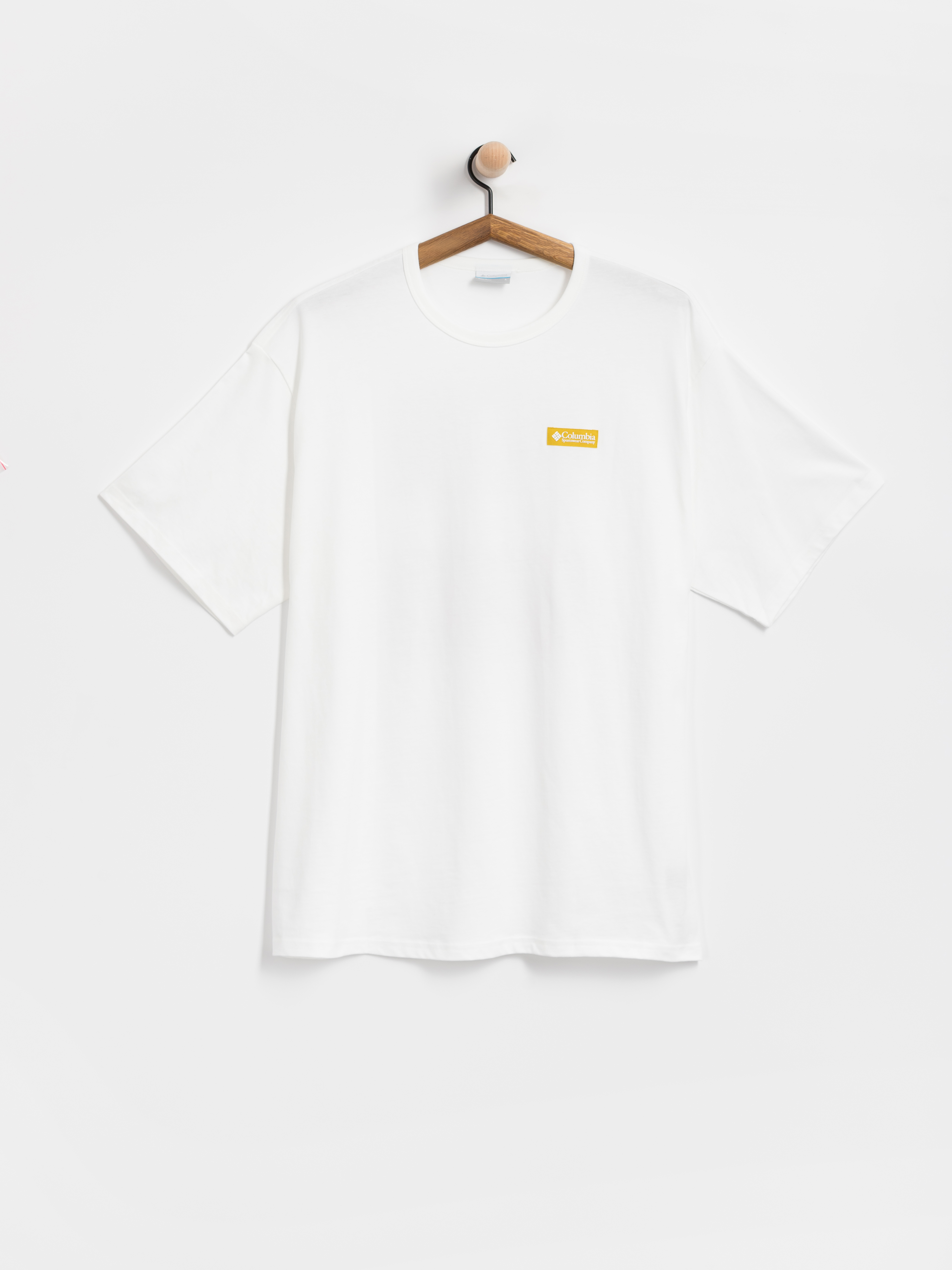 Columbia T-Shirt CSC Heavyweight Iconic (white/repeated peaks)