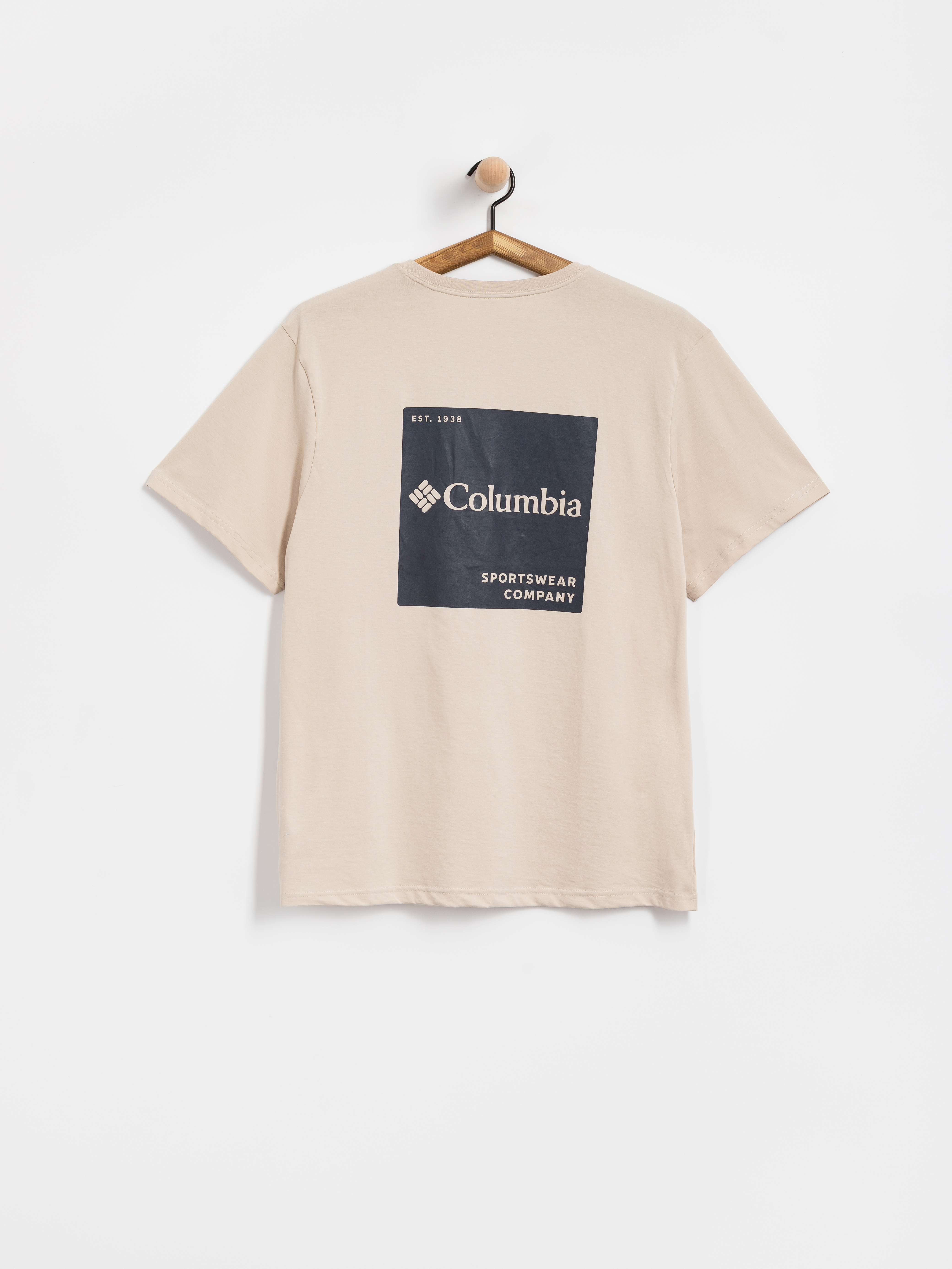 Columbia T-Shirt CSC Logo Back (dark stone/boxy brand)