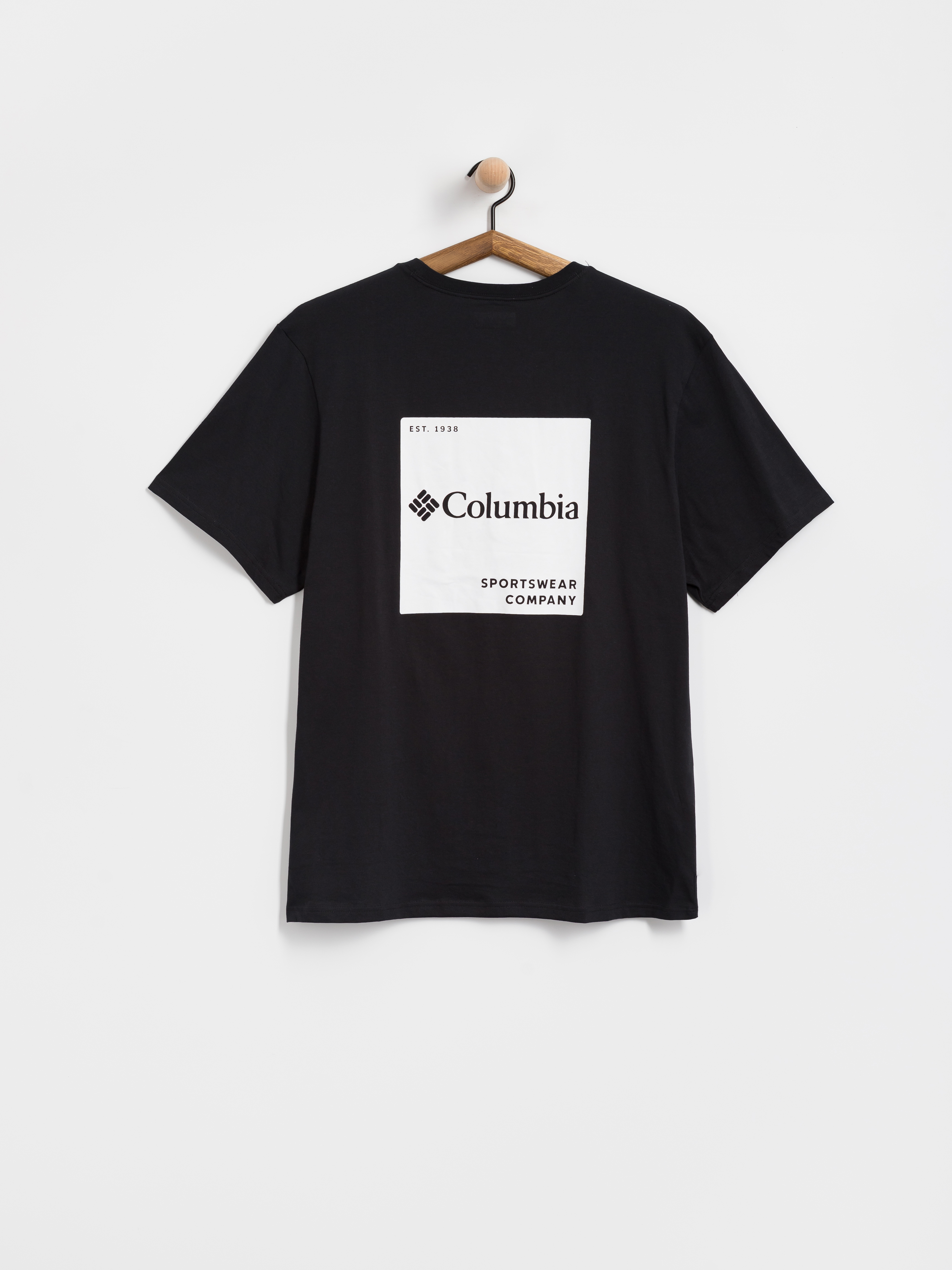 Columbia T-Shirt CSC Logo Back (black/boxy brand)