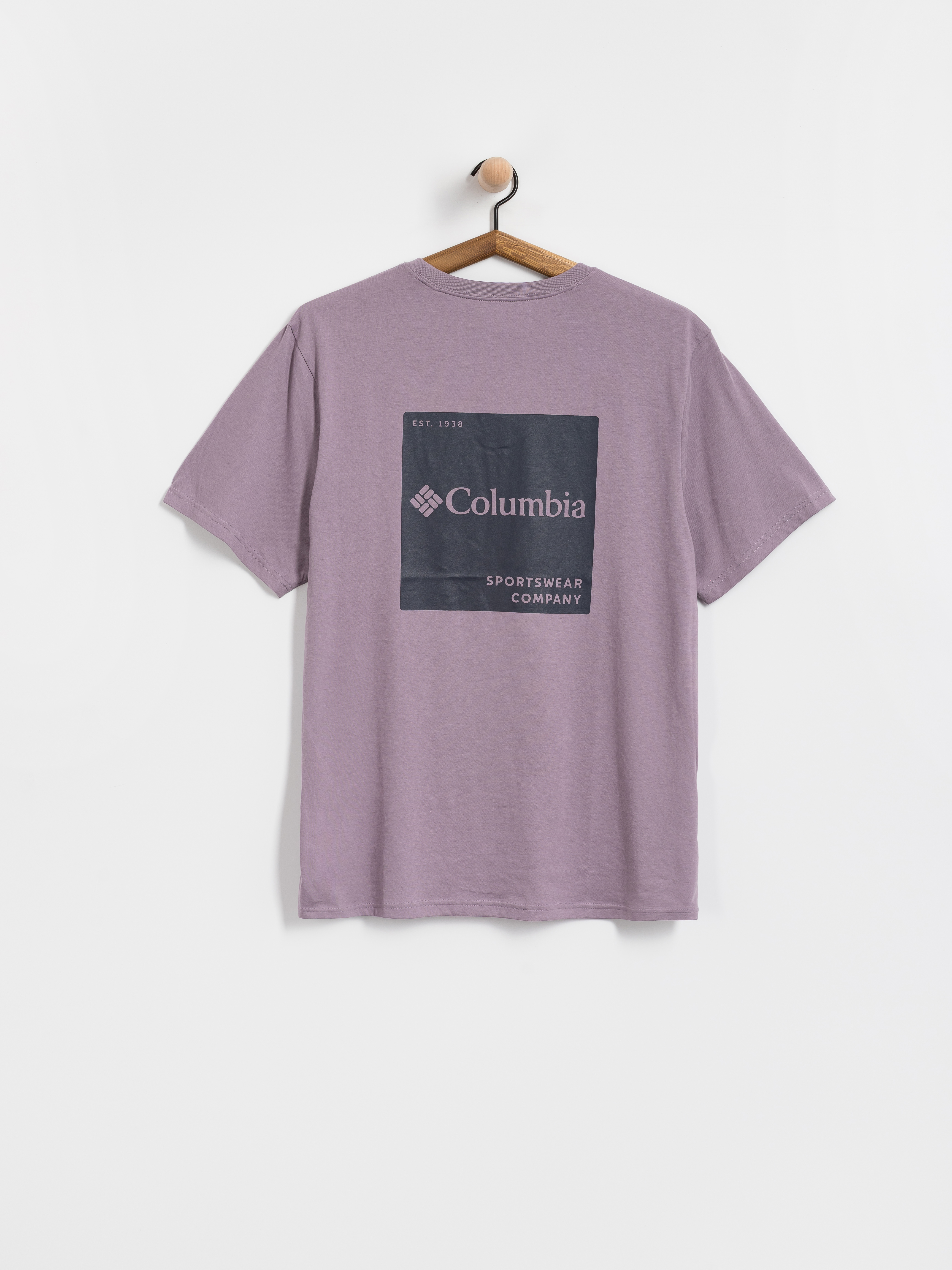 Columbia CSC Logo Back T-shirt (shale purple/boxy brand)