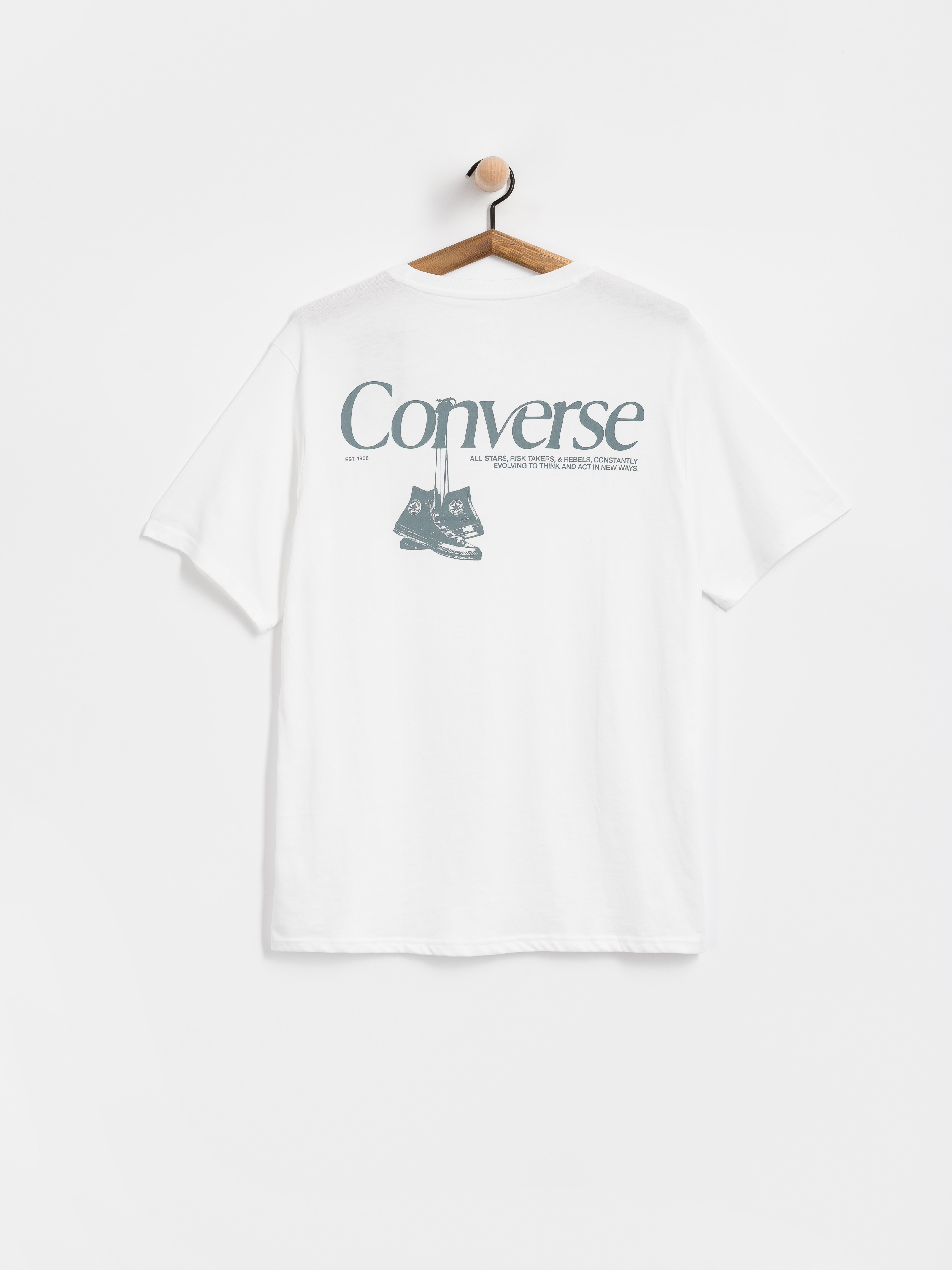 Converse T-Shirt Hanging Shoes