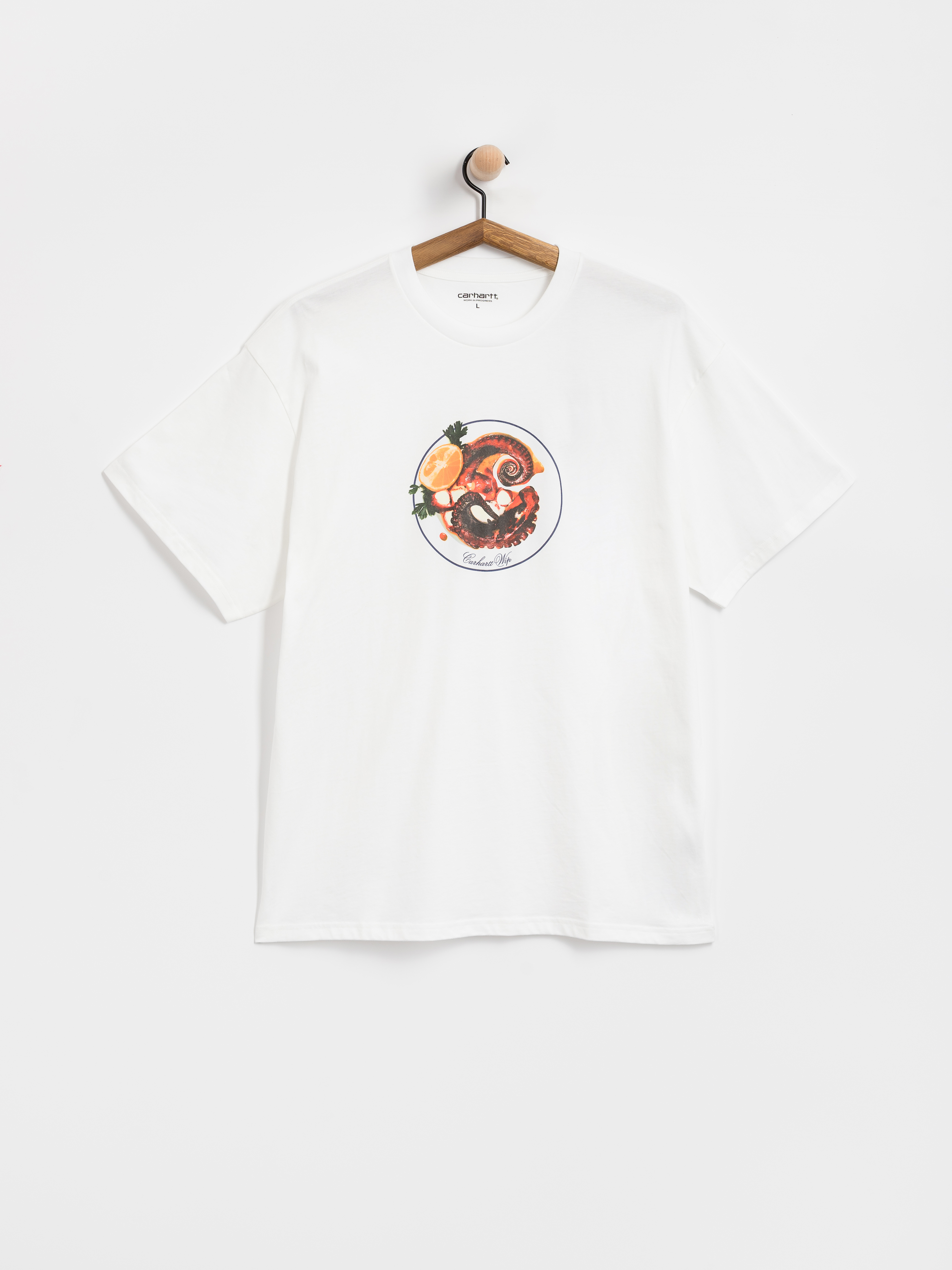 Carhartt WIP T-Shirt Octopus (white)