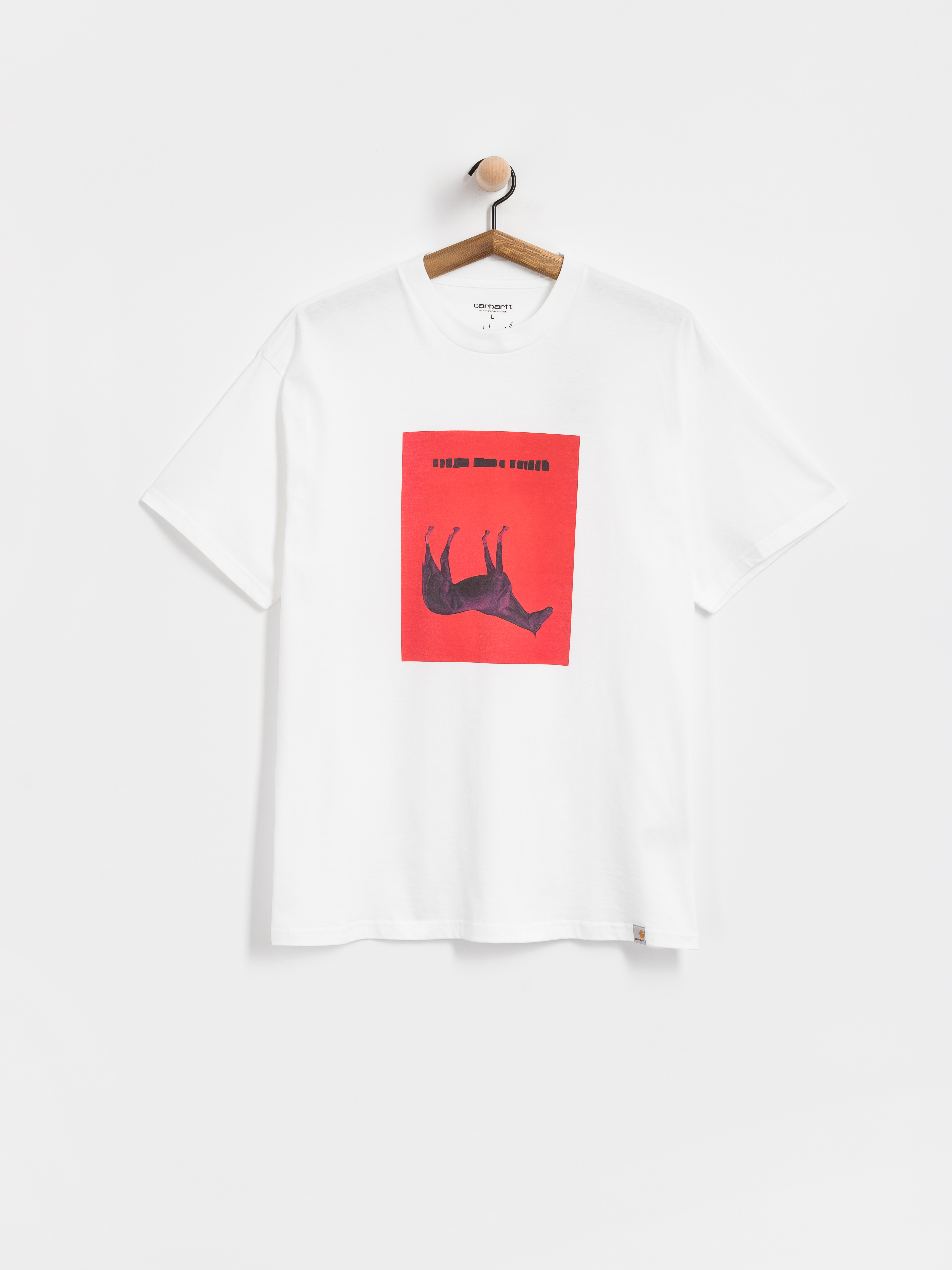 Carhartt WIP T-Shirt Sean Hamilton 02 (white)