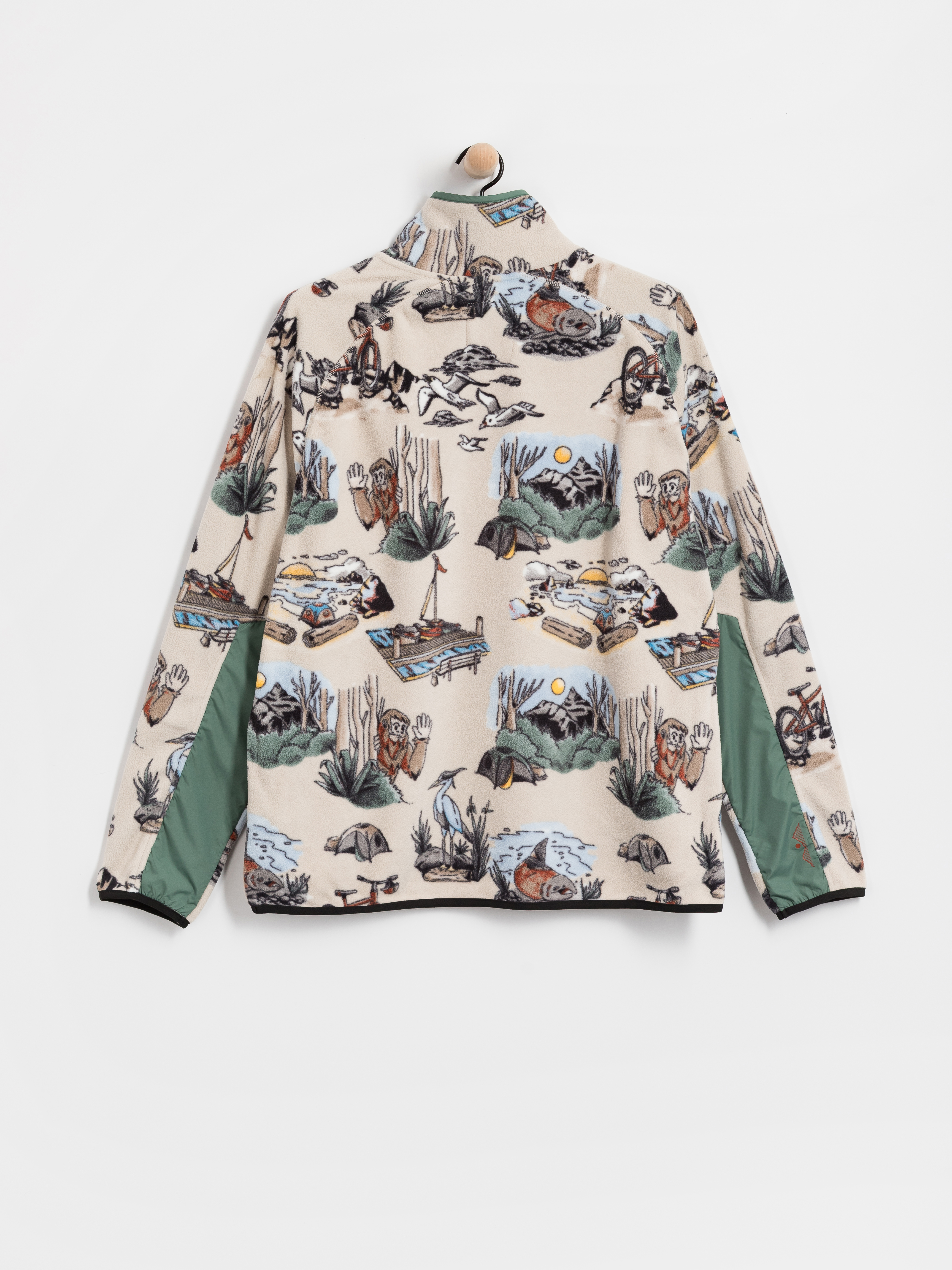 Herren Kavu Fleece Jacke Teannaway (places to be)