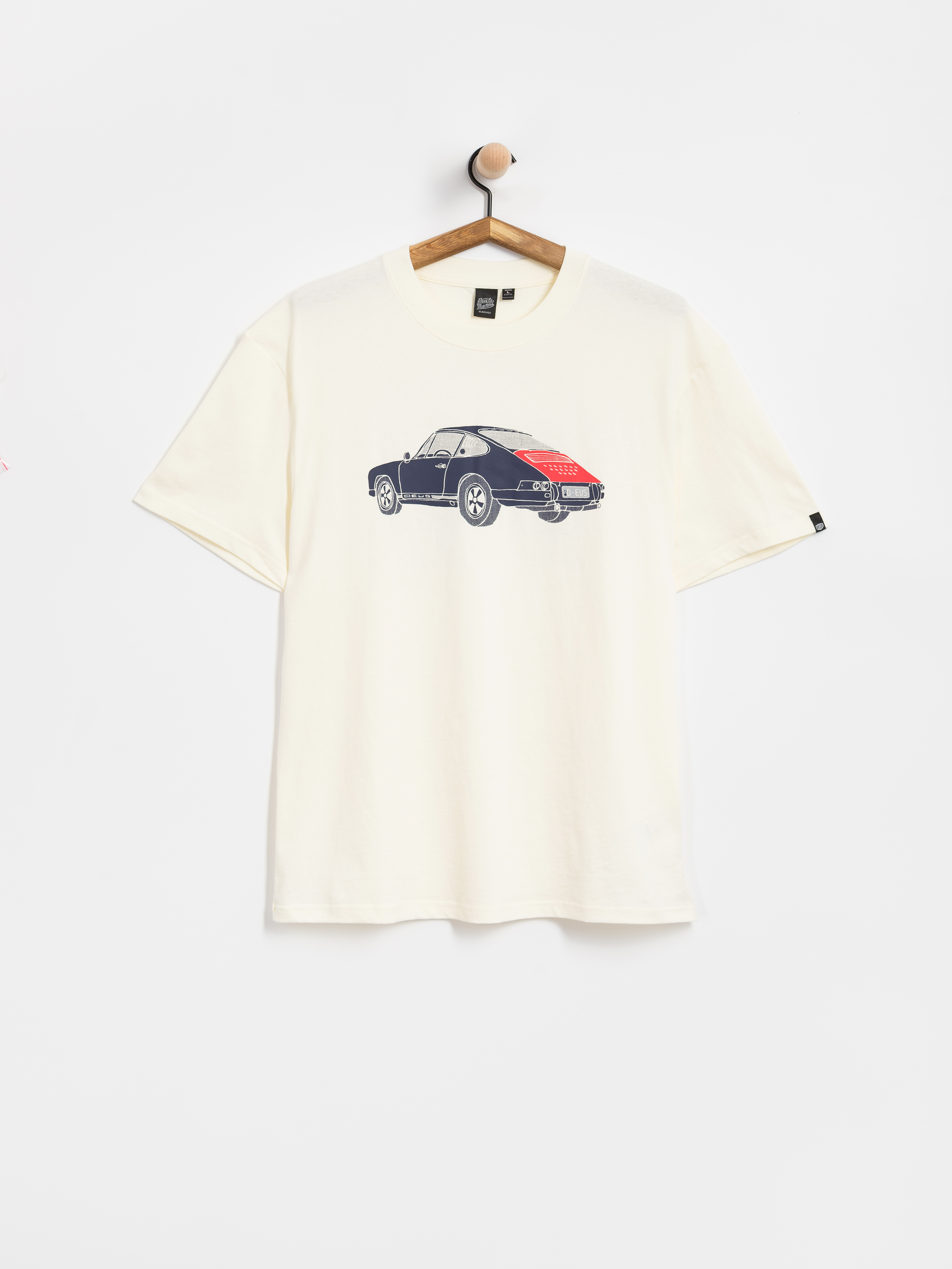 Deus Ex Machina T-Shirt Emporium Niner (pristine white)