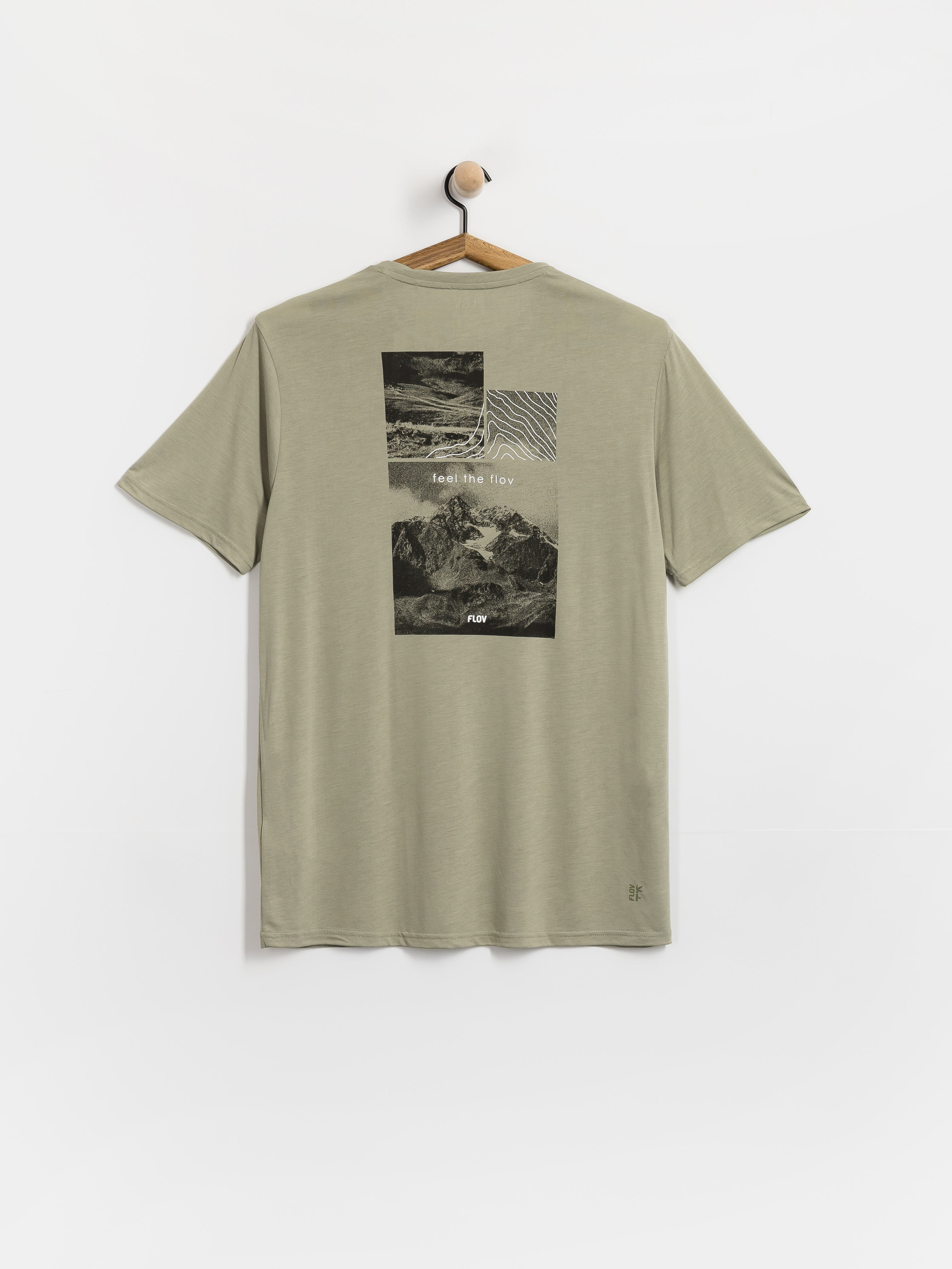 FLOV T-Shirt Morro (green/dark grey)