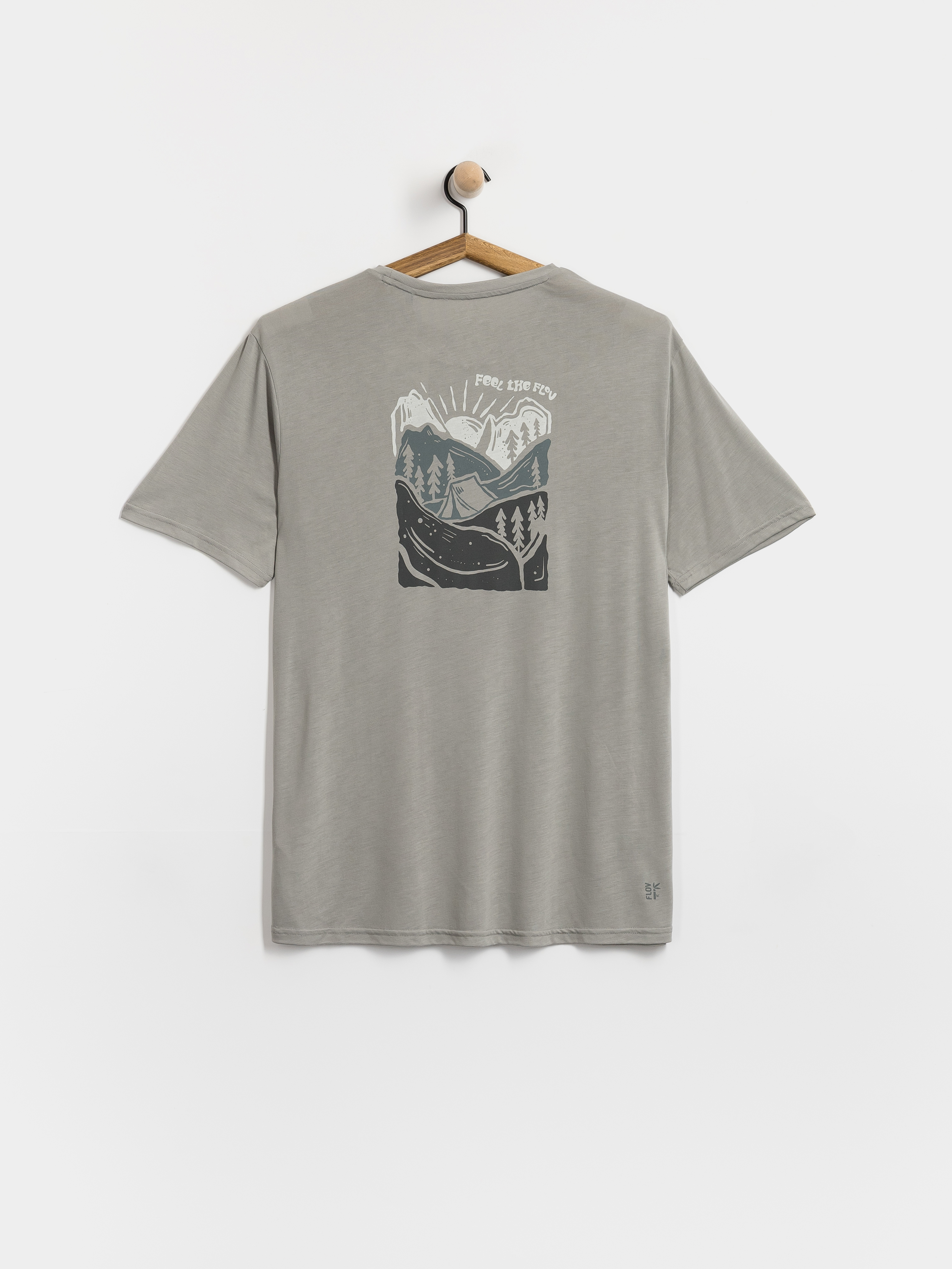 FLOV Timberon T-shirt (light grey/dark grey)